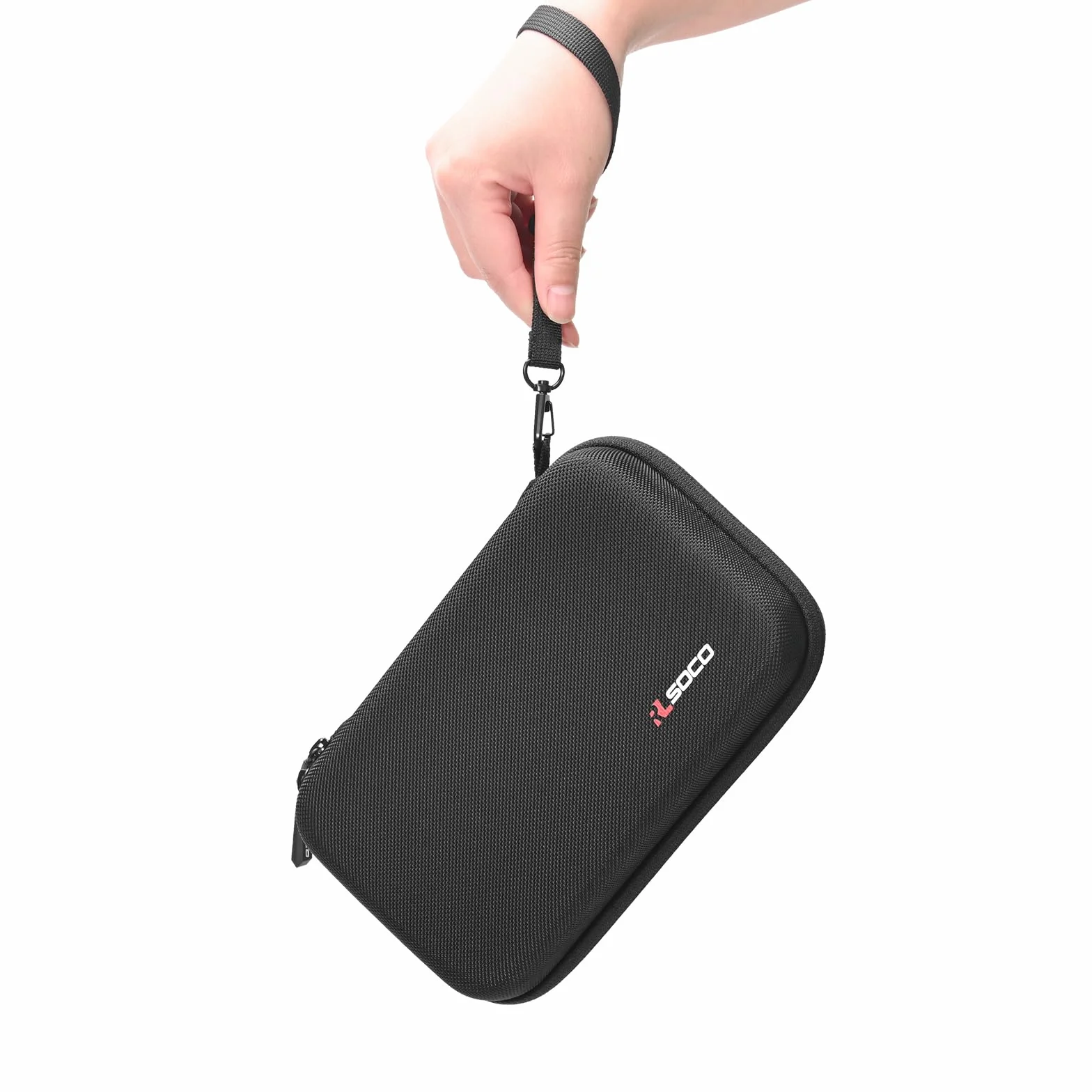 Etui do NETGEAR Mobilny Router M3/M1/M2/M5/M6 Pro/M6/M7 Pro Hotspot Nighthawk MH3150/MR1100/MR2100/MR5200 przez RLSOCO - Pasuje do Mobilnego Routera, Ładowarki, Kabla Ładującego (Tylko Etui) (Black)