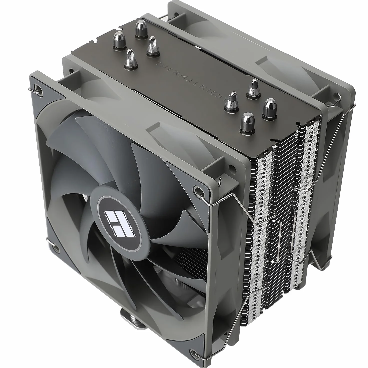 Thermalright Assassin Spirit 120 V2 PLUS wentylator chłodzący CPU, 4 rury grzewcze, podwójny wentylator PWM Quiet Fan CPU, radiator do AMD AM4 AM5/Intel 1700/1150/1151/1200(AS120 V2 Plus)