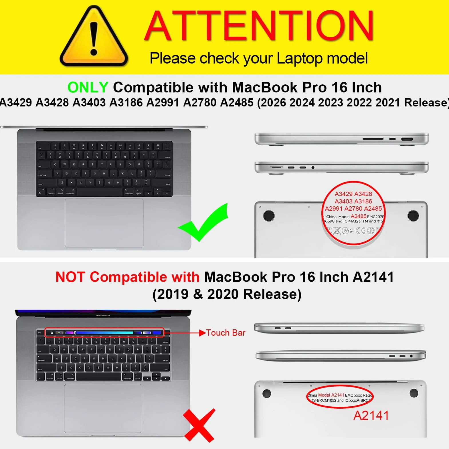 Fintie Etui kompatybilne z MacBook Pro 16 (2026-2021) M5 M4 M3 M2 M1 Pro/Max A3428 A3429 A3186 A3403 A2991 A2780 A2485, ultracienkie, twarde etui ochronne kompatybilne z MacBook Pro 16, przezroczyste
