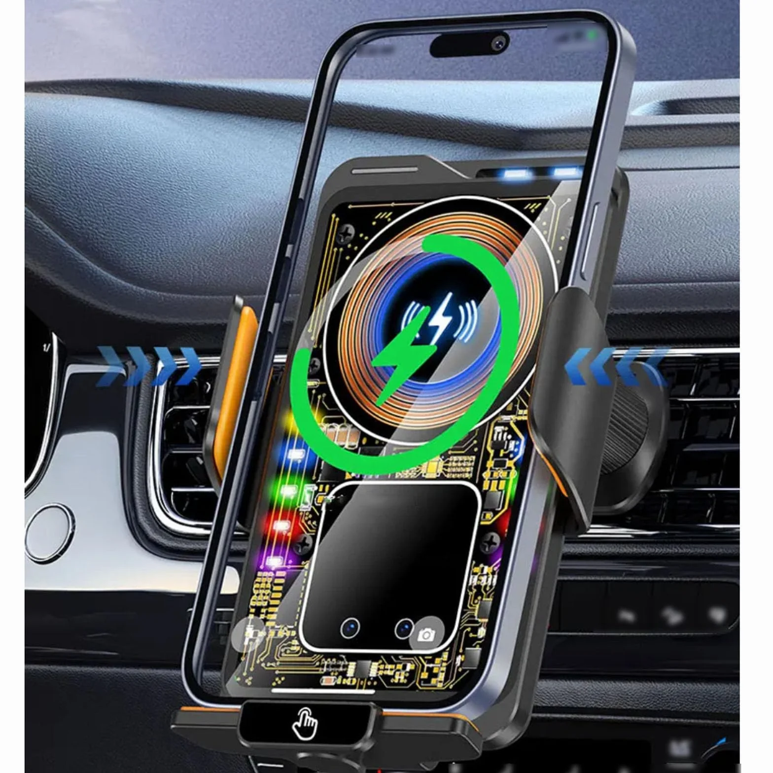 Uchwyt Samochodowy Na Telefon dla Audi A6 C7 2012-2018, LHD Uchwyt na telefon do samochodu