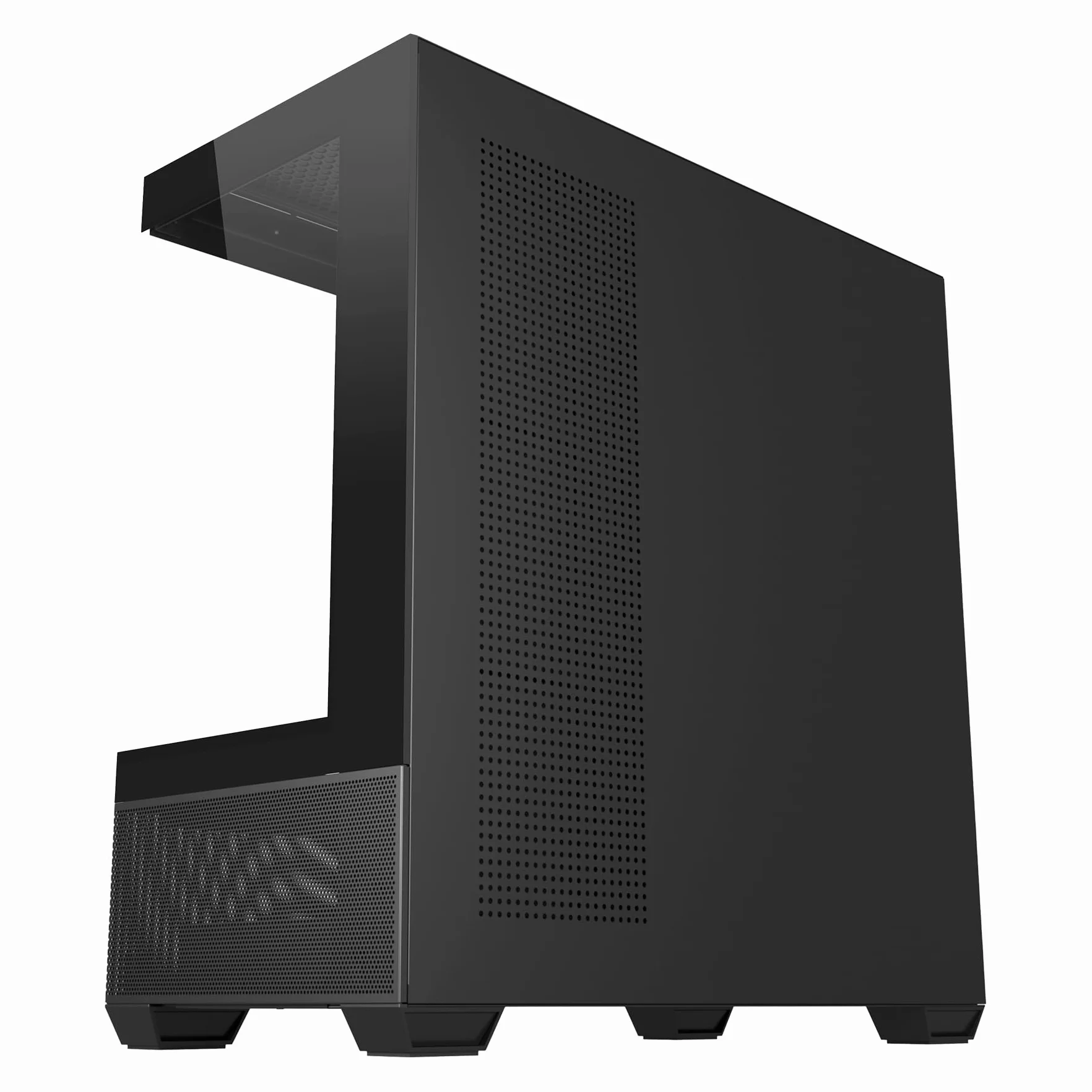 UNYKAch Obudowa ATX REVELAT Black z pojemnością na karty graficzne do 425 mm i chłodzenie cieczą do 360 mm