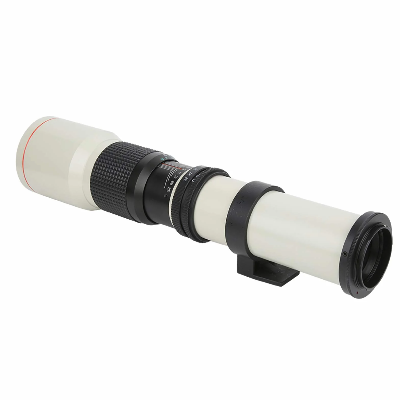 Obiektyw Aparatu, Obiektyw z Ręczną Regulacją Ostrości 500 Mm F8‑F32, Teleobiektyw Stałoogniskowy, Obiektyw Aparatu do Fotografowania na Duże Odległości, Obiektyw do Aparatu z Mocowaniem F