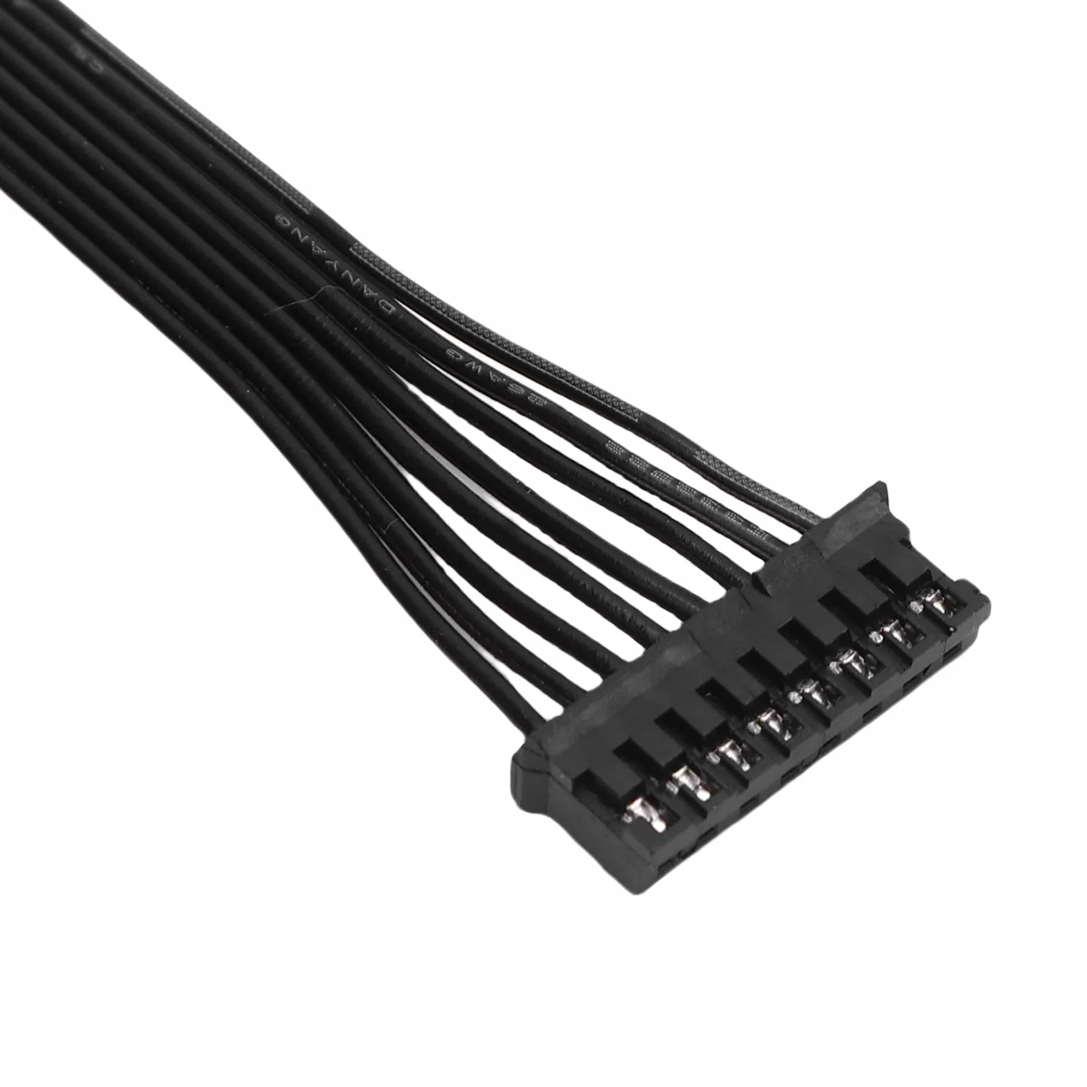 Greensen ARGB PC Kabel Zasilający Lina Silikonowa Przedłużacz PSU 24 Pin 8 Pin 120 LED Efekt Meteor 9,6 W 16,8 M Kolorów dla Producentów Obudów Komputerów do Gier (Kontroler SK3 Biały)