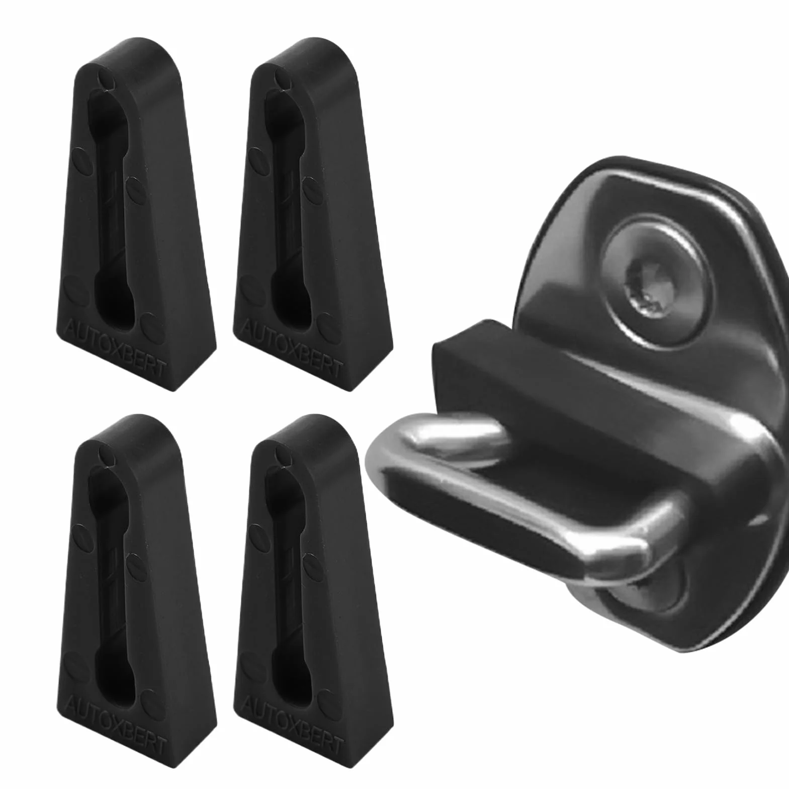 Elastyczna gumowa osłona z poduszką ochronną do drzwi samochodu - zestaw wyciszający Noise Dampening Pad Set