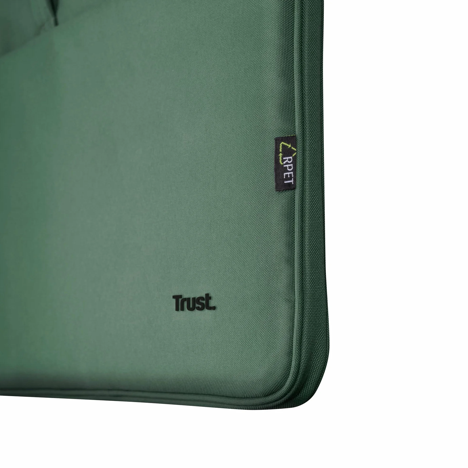 Trust Bologna Zrównoważona smukła torba na laptopa 40.0 cm z paskiem na ramię, ekologiczna torba, plastikowa torba na laptopa z recyklingu, torba robocza RPET, lekka torba do przenoszenia, na podróż,