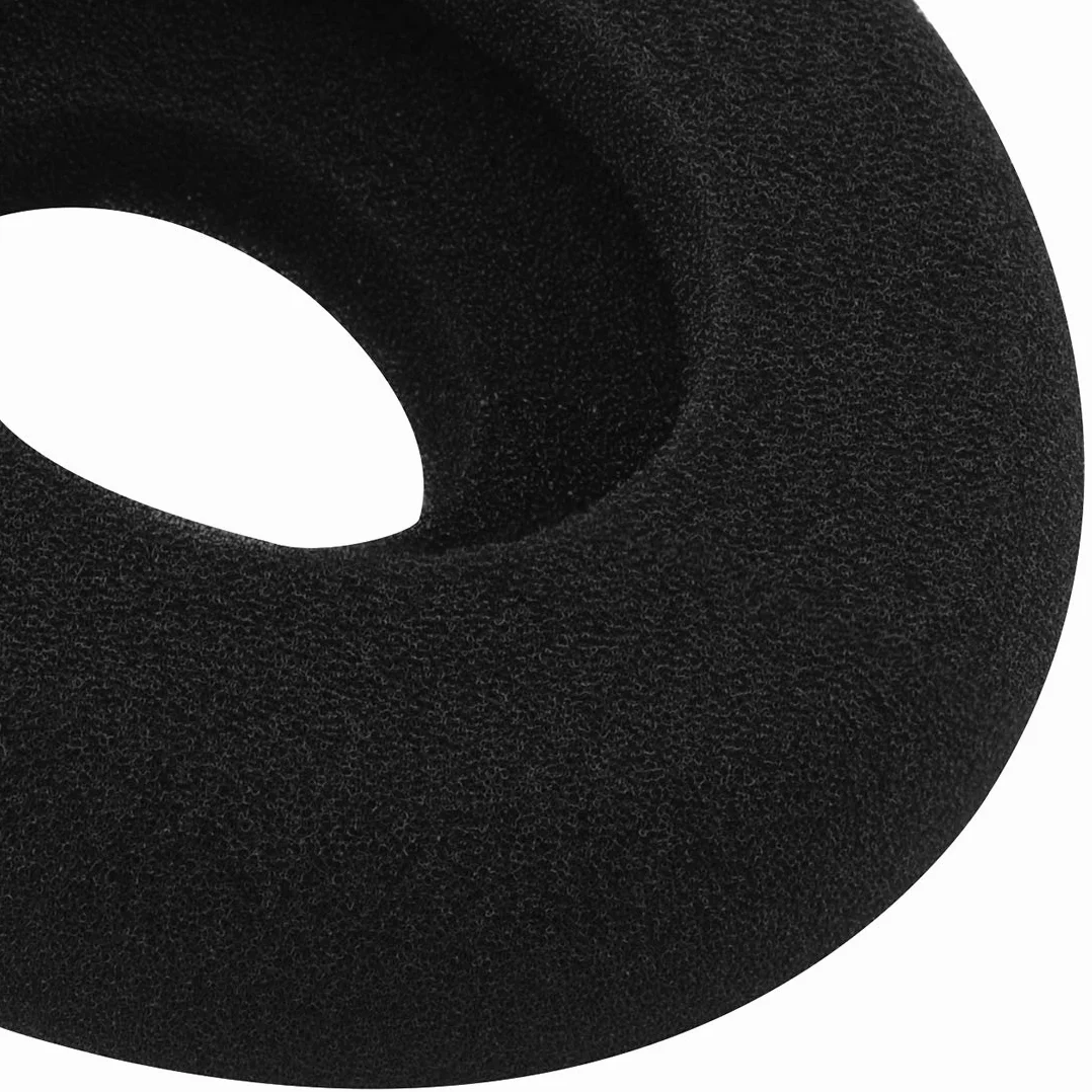 Geekria Comfort Foam wymienne nauszniki do słuchawek GRADO SR60, SR80, SR125, SR225, M1, M2, części naprawcze z przewodnikiem wideo (czarne)