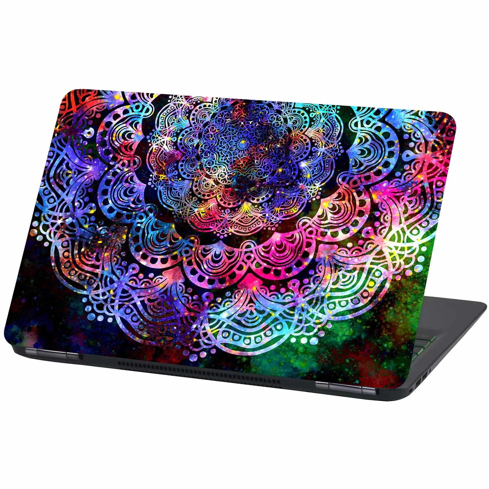 Folia na laptopa, abstrakcyjna folia samoprzylepna do notebooka, naklejka ochronna Vinyl Skin Sticker (13-14 cali, LP68, mandala)