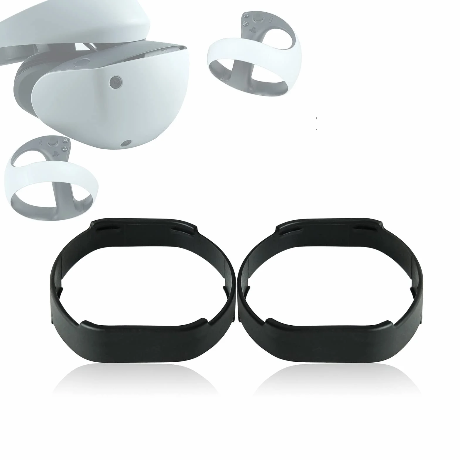 Dystans do okularów pasuje do PS VR2, ochraniacz na obiektyw VR podkładka odporna na zarysowania zapobiega zarysowaniu soczewek VR dla krótkowzroczności
