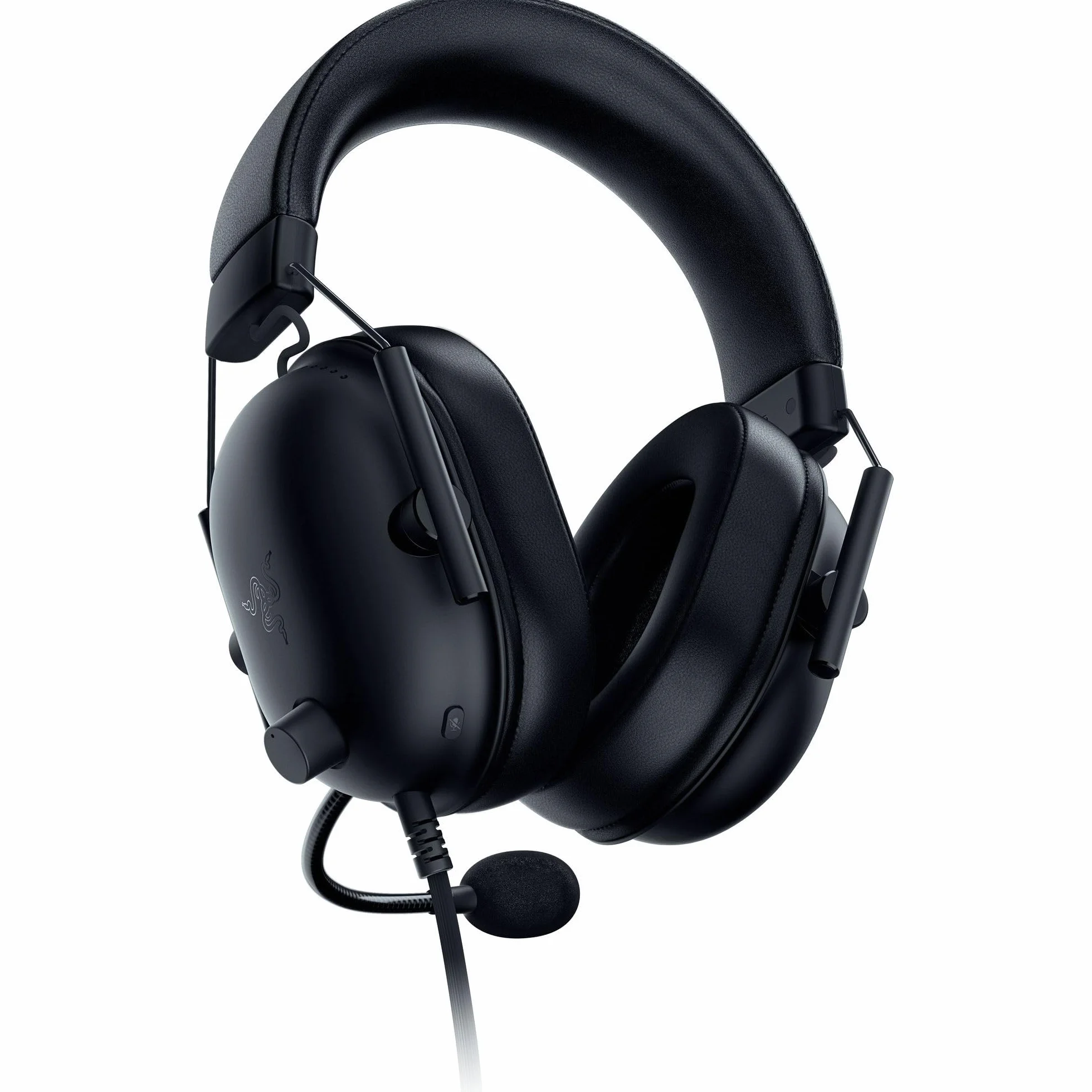 Razer Blackshark V2 X (PlayStation) - przewodowy e-sportowy zestaw słuchawkowy do konsoli PlayStation (240g, mikrofon kardioidalny, przetworniki 50mm, pasywna redukcja szumów, złącze 3,5mm) Czarny