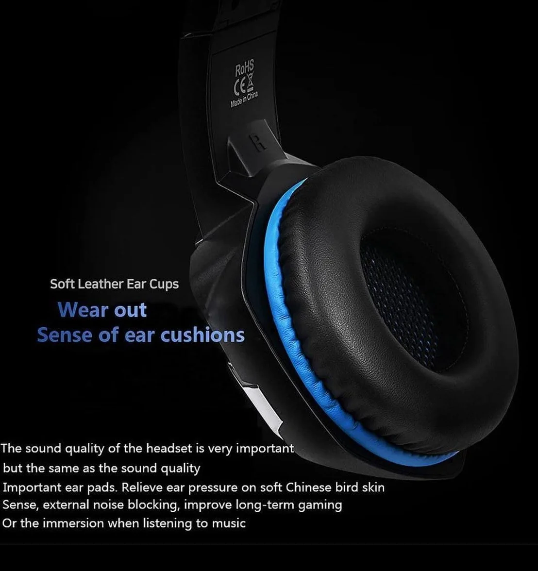 Lenovo Zestaw słuchawkowy do gier HS15 3D Stereo z regulowanym mikrofonem i efektem LED RGB