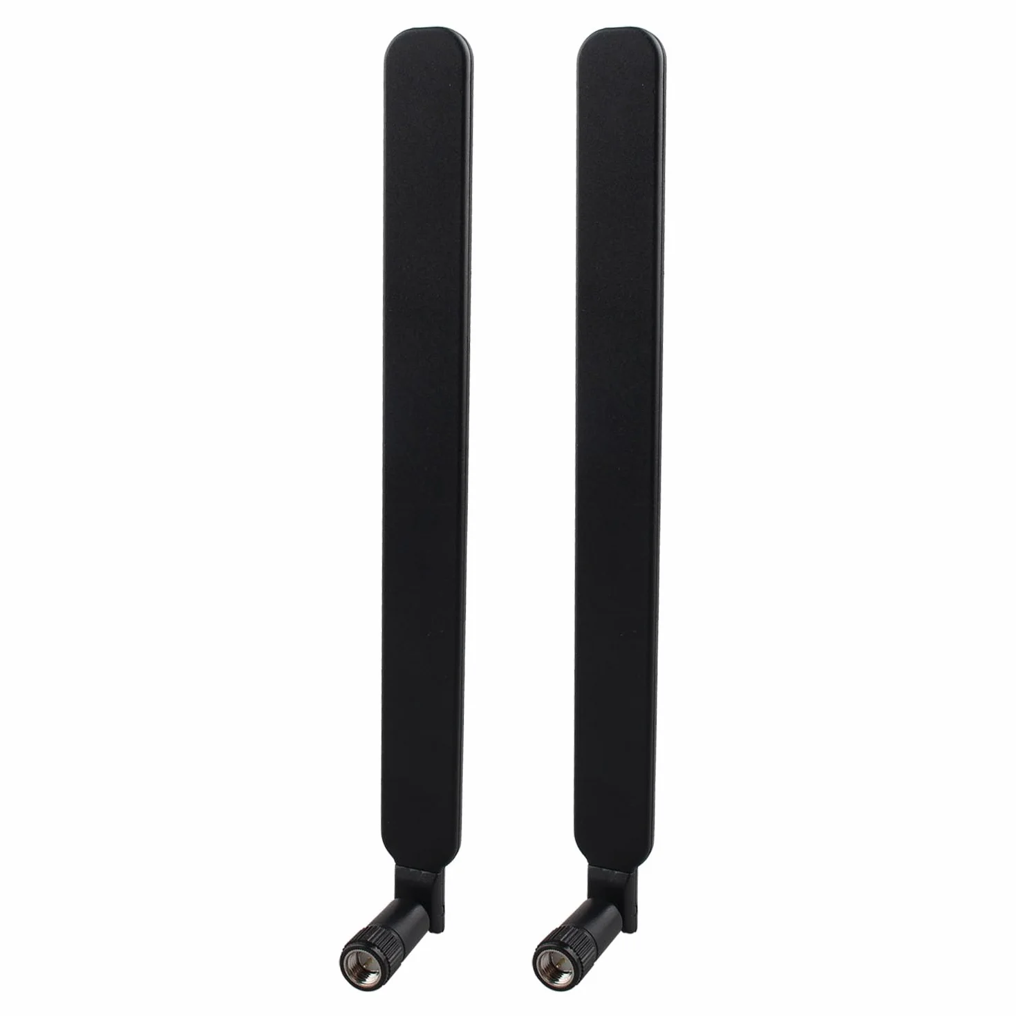 2 szt. anteny 4G LTE SMA, męska, pełny pasmo, 8dBi, wielokierunkowa antena zewnętrzna, kompatybilna z routerem CPE, kamerą Trail, mini kartą PCIE, punktem dostępu, bezprzewodowym przedłużaczem