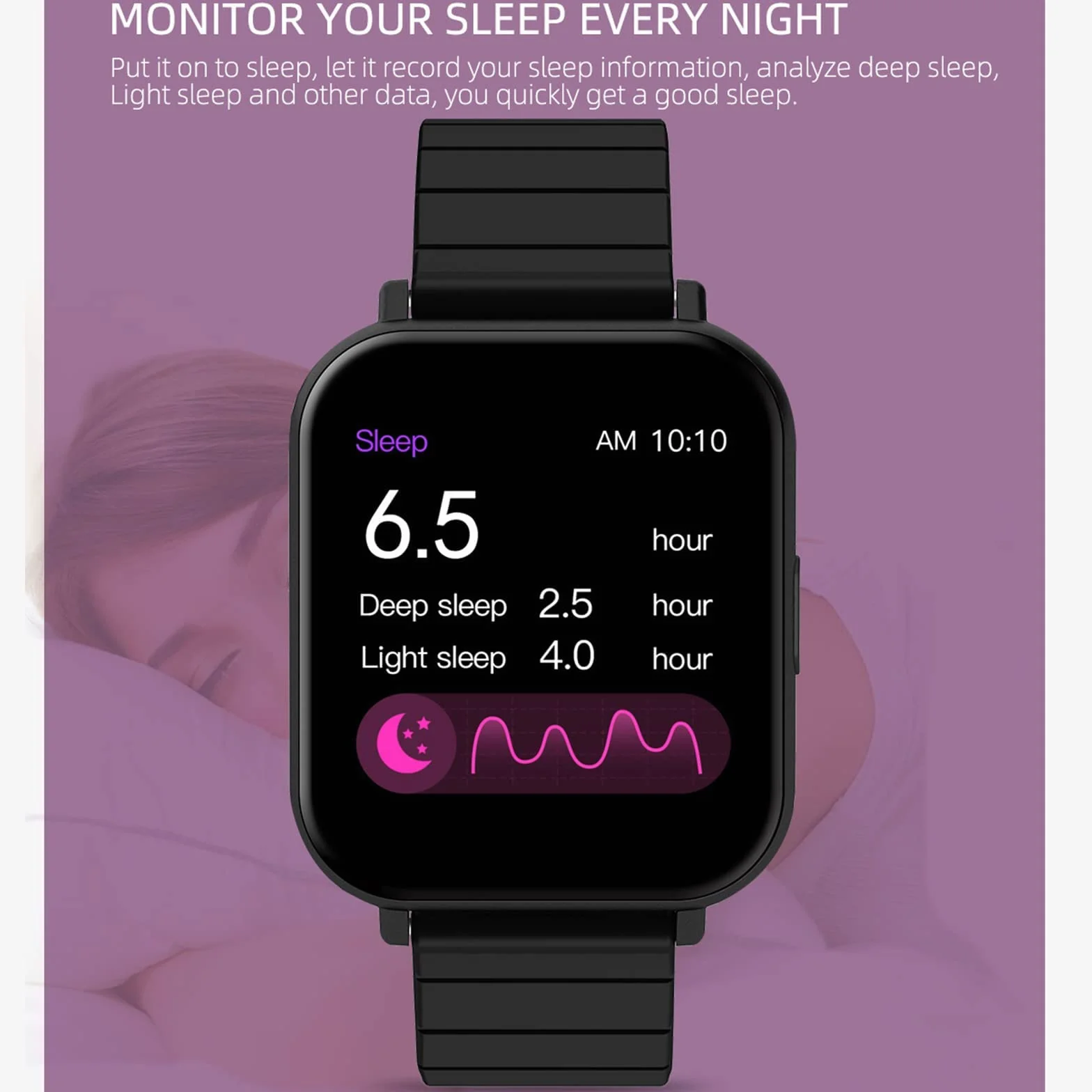 Inteligentne zegarki dla mężczyzn Kobiety Inteligentny zegarek na telefony z systemem Android iOS 1.54 "Ekran dotykowy Fitness Tracker Połączenie Bluetooth Muzyka Krokomierz Licznik kalorii