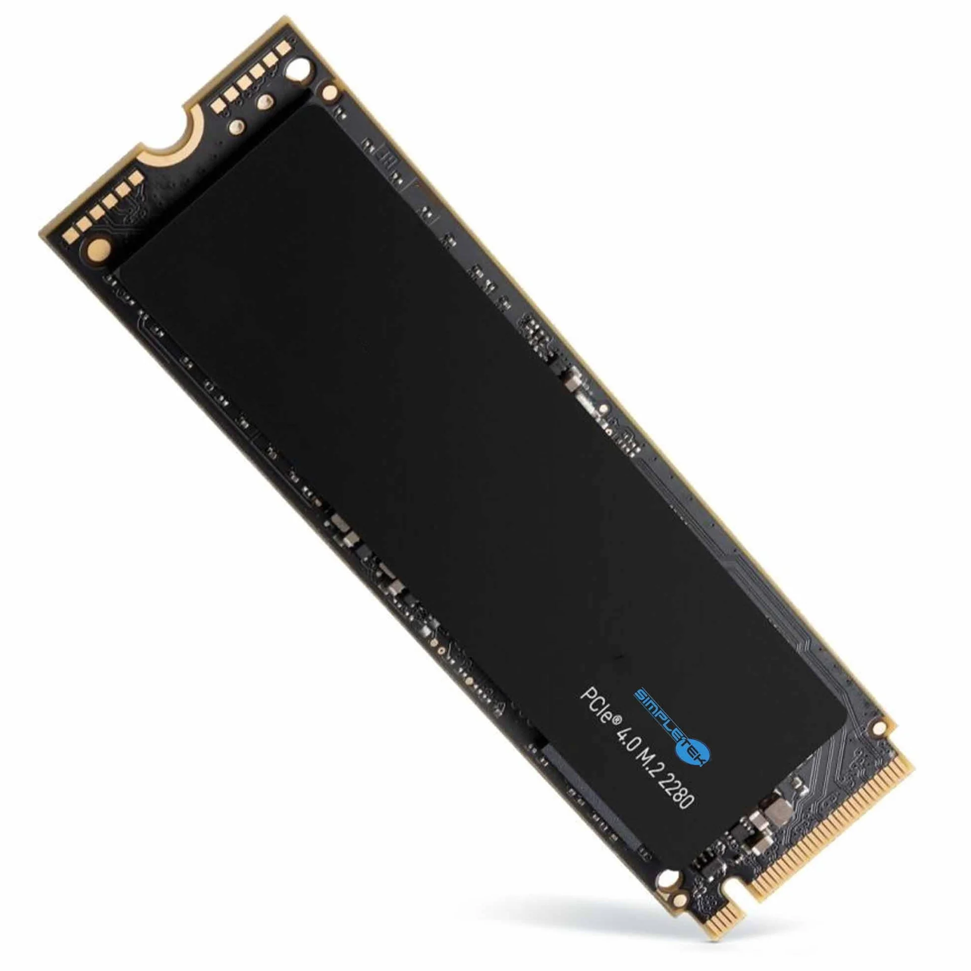 SIMPLETEK Wewnętrzny dysk SSD M.2 NVME PCIe 4.0 2280, 500 GB, 3D TLC - 4 x 4 generacji, idealny do laptopów, notebooków, pamięci komputerów stacjonarnych