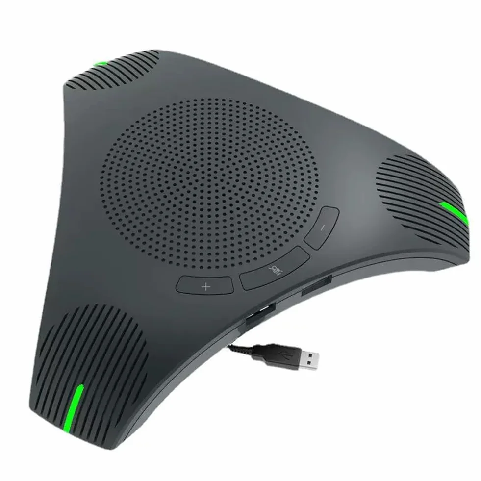 M04 360° Voice Pickup USB głośnik mikrofon konferencyjny wielokierunkowy mikrofon komputerowy z przyciskiem wyciszania