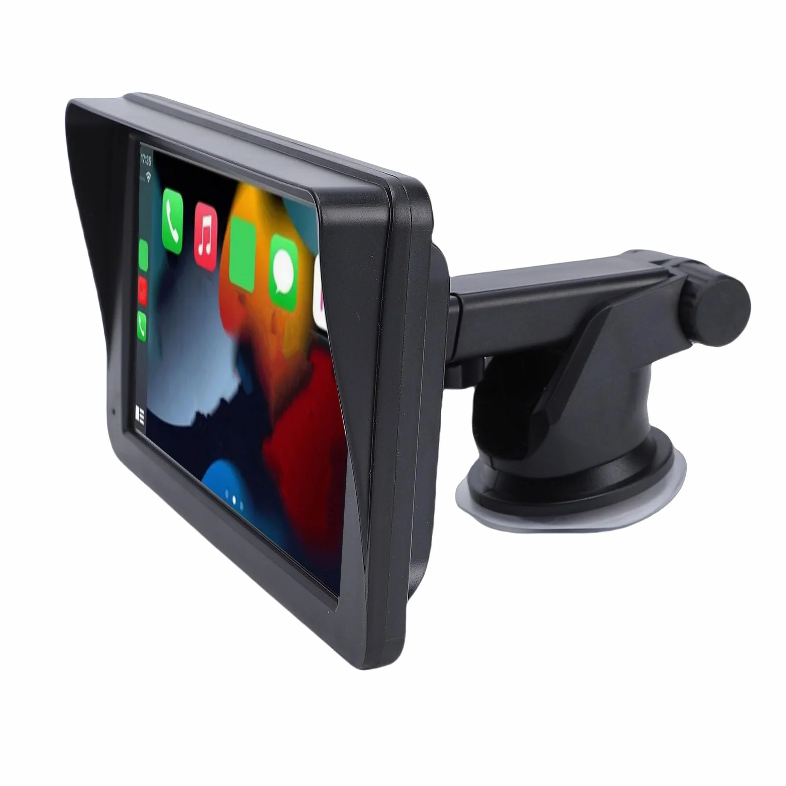 7-calowy Samochodowy Zestaw Stereo, Ekran Dotykowy HD z bezprzewodową funkcją CarPlay Auto Mirroring, 5.4, Radio FM, Wyświetlacz IPS, do Smartfonów i Rozrywki Samochodowej