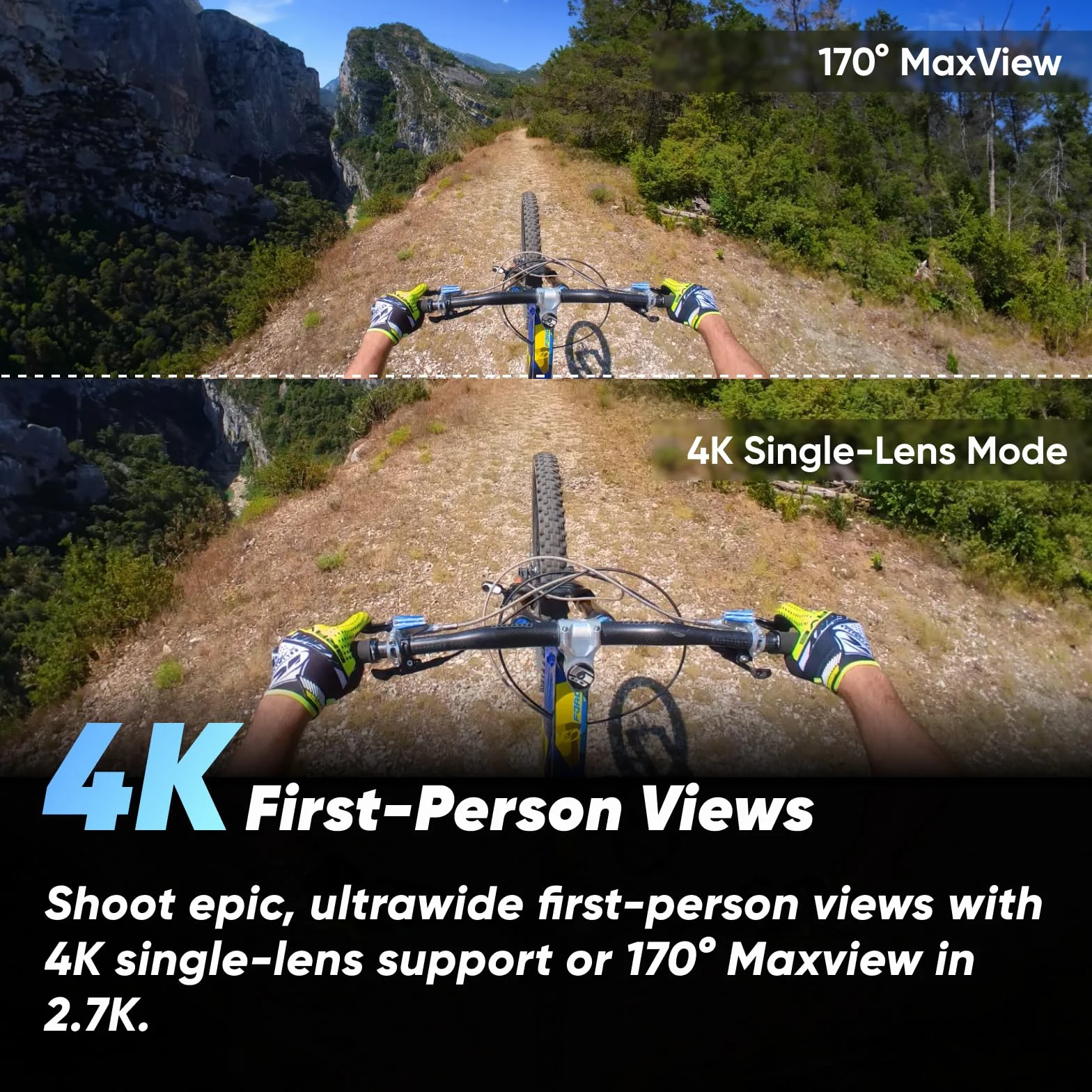 Insta360 X3 Wodoodporna kamera sportowa 360 stopni z czujnikiem 1/2", robi zdjęcia 360 5,7 K, 72 MP, stabilizuje, posiada ekran dotykowy 2,29", odporna na wibracje. Montaż AI, na żywo, kamera internetowa, sterowanie głosowe.