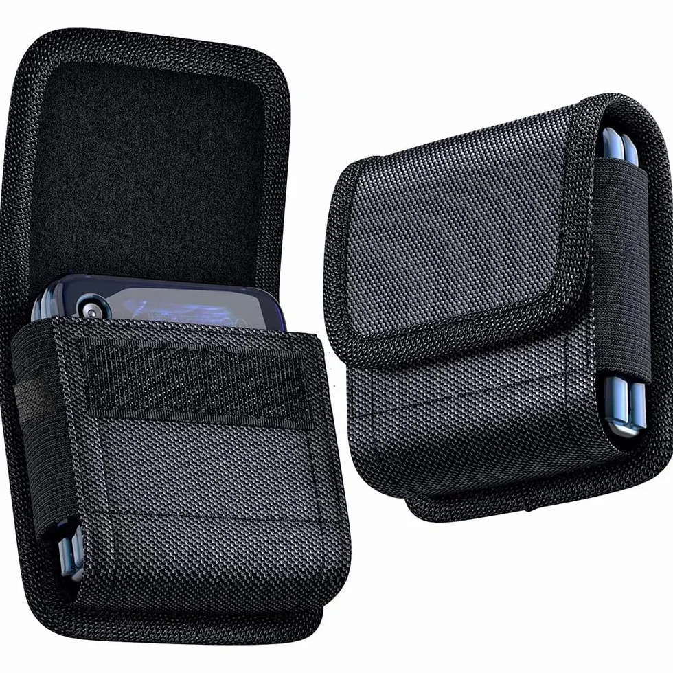 Etui Samsung Galaxy Z Flip 5/4/3 5G/2 - Uniwersalny futerał na pasek do użytku na zewnątrz i Huawei P50 Pocket/Moto Razr 40/40 Ultra/2022/2019