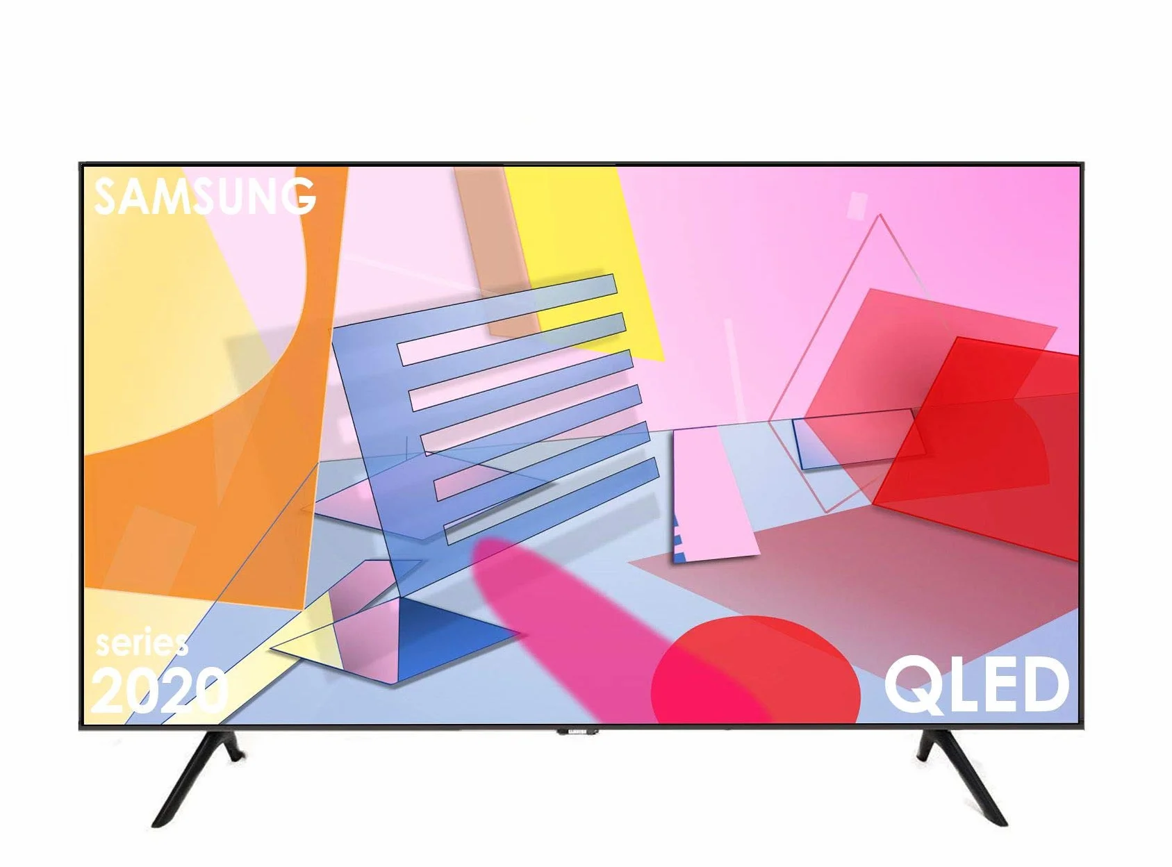 Samsung QE50Q60TAUXZT Smart TV 50" QLED 4K, Ultra HD, Dual LED, Procesor Quantum Lite, Quantum HDR, Wi-Fi, New Bezel-less design, czarny, 2020, wbudowana Alexa, Kompatybilny z Google Assistant