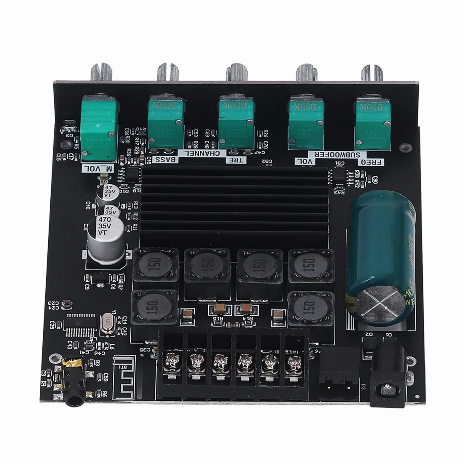 Zaawansowana Tablica Wzmacniacza Subwoofera 100W 2.1 Kanał ZK TB21 z łatwą kontrolą i Wysokim Bezpieczeństwem dla Domowych Systemów Audio HIFI