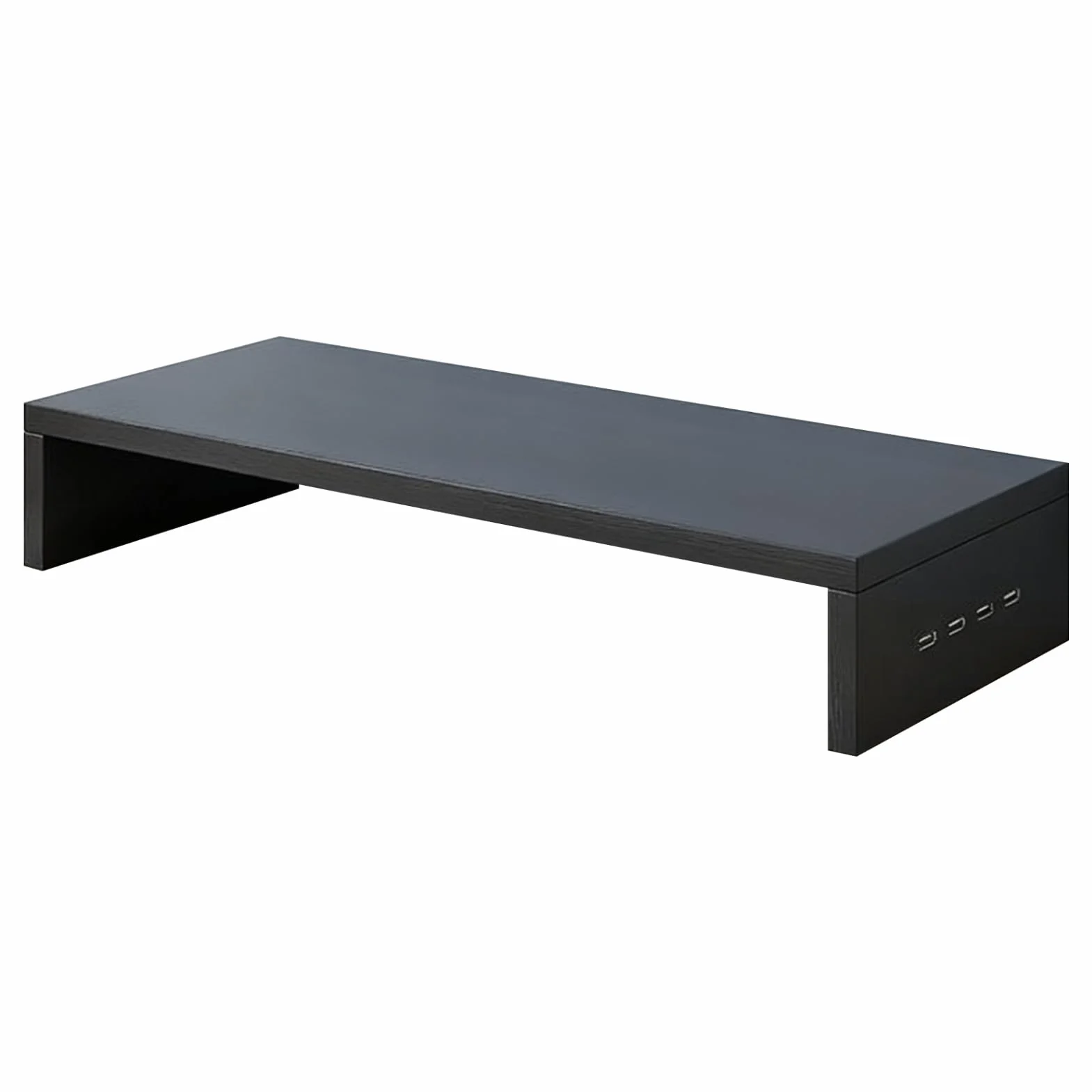 Générique Uchwyt na monitor, USB Pulpit Podnośnik, Booster ekranu PC | solidny podniesiony element, łatwe do umieszczenia narzędzia, akcesoria elektroniczne, przenośny pulpit, 19,69x7,87x3,03