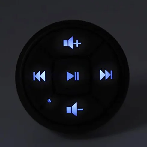 Bezprzewodowy pilot multimedialny Bluetooth na kierownicę do samochodu