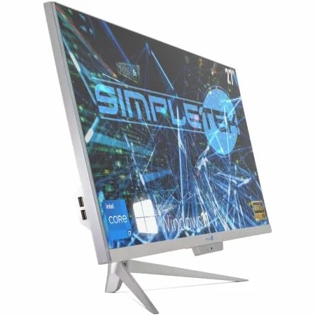 SIMPLETEK All in One RGB Core i7 Windows 11 Pro 27" Full HD RAM 16 GB SSD 2 TB, wbudowana kamera internetowa, WiFi5, Bluetooth, komputer stacjonarny