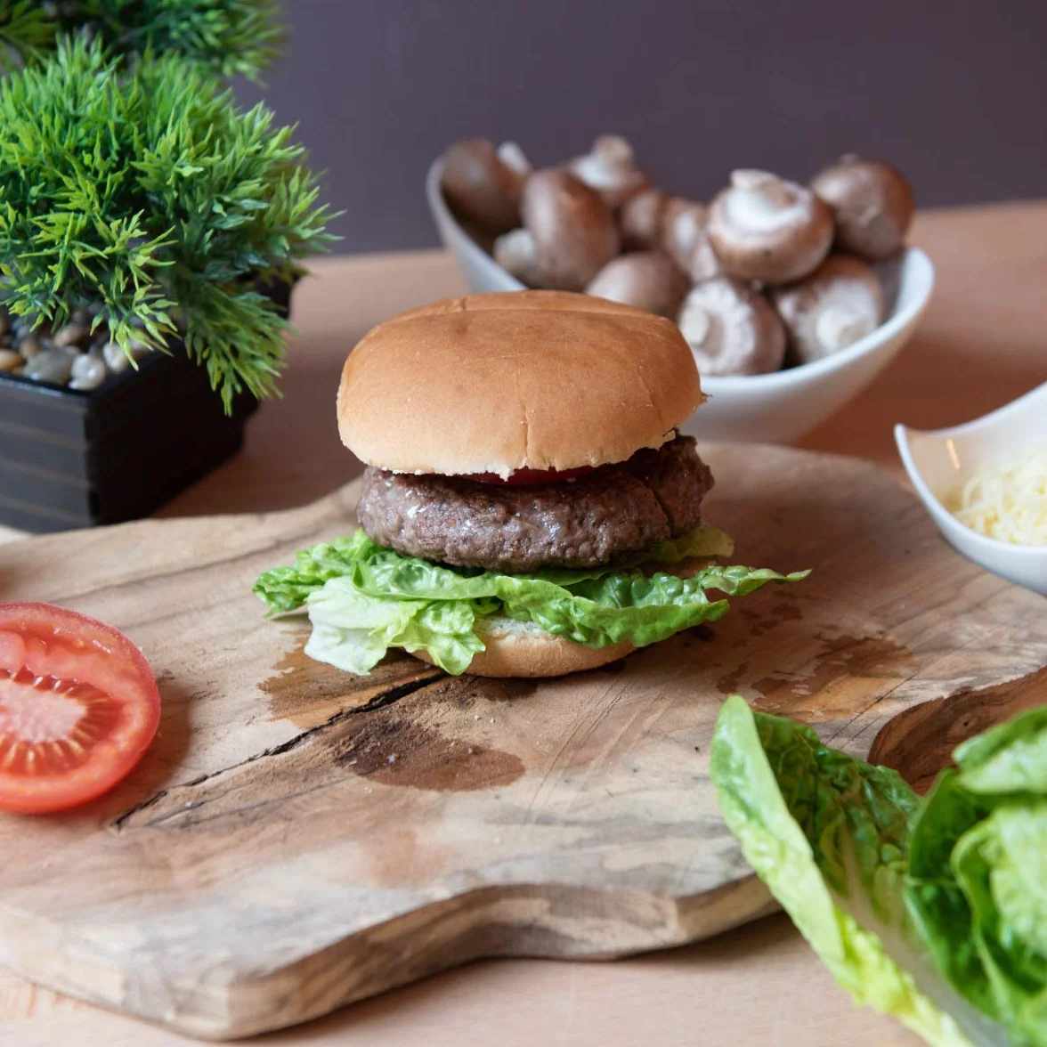 Navaris Zestaw do Hamburgerów 2 w 1 - Wypchany Hamburger na Grill, Piknik