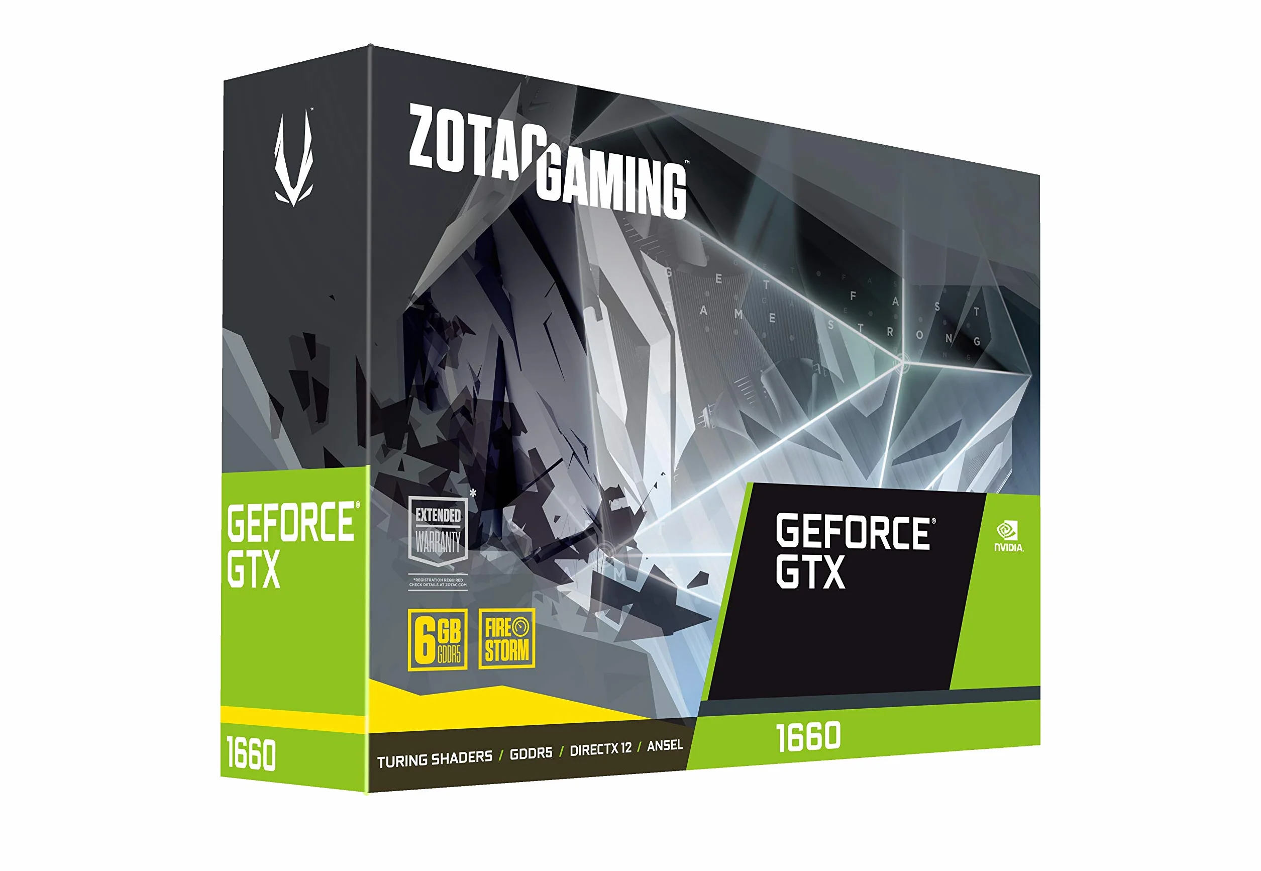 Zotac Gaming GeForce GTX 1660 6GB GDDR5 192-bitowa karta graficzna, super kompaktowa, ZT-T16600K-10M
