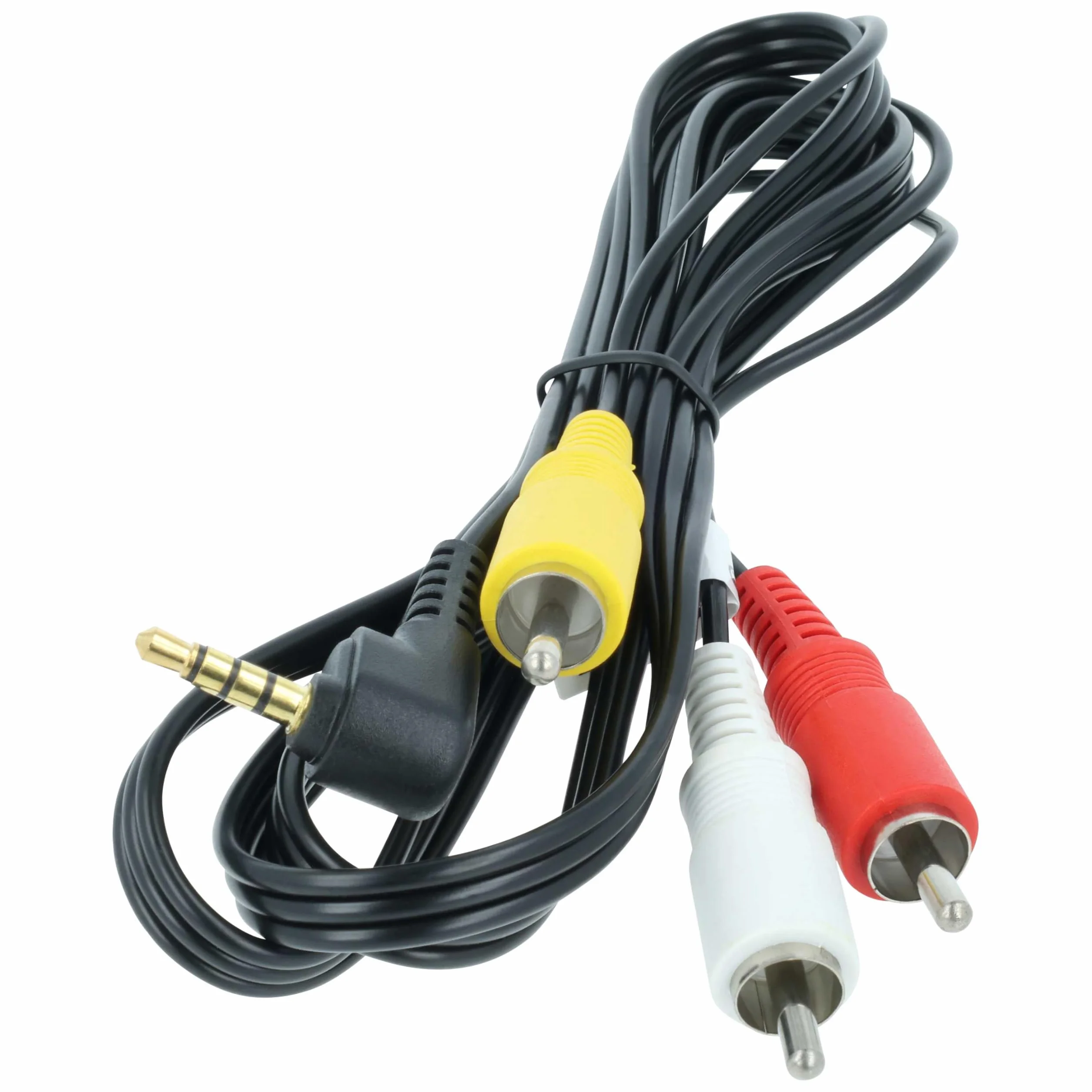 vhbw Audio Video AV kabel kompozytowy pasujący do Sony DCR-TRV12E, DCR-TRV14, DCR-TRV140, DCR-TRV140E, DCR-TRV145 kamery, aparat cyfrowy