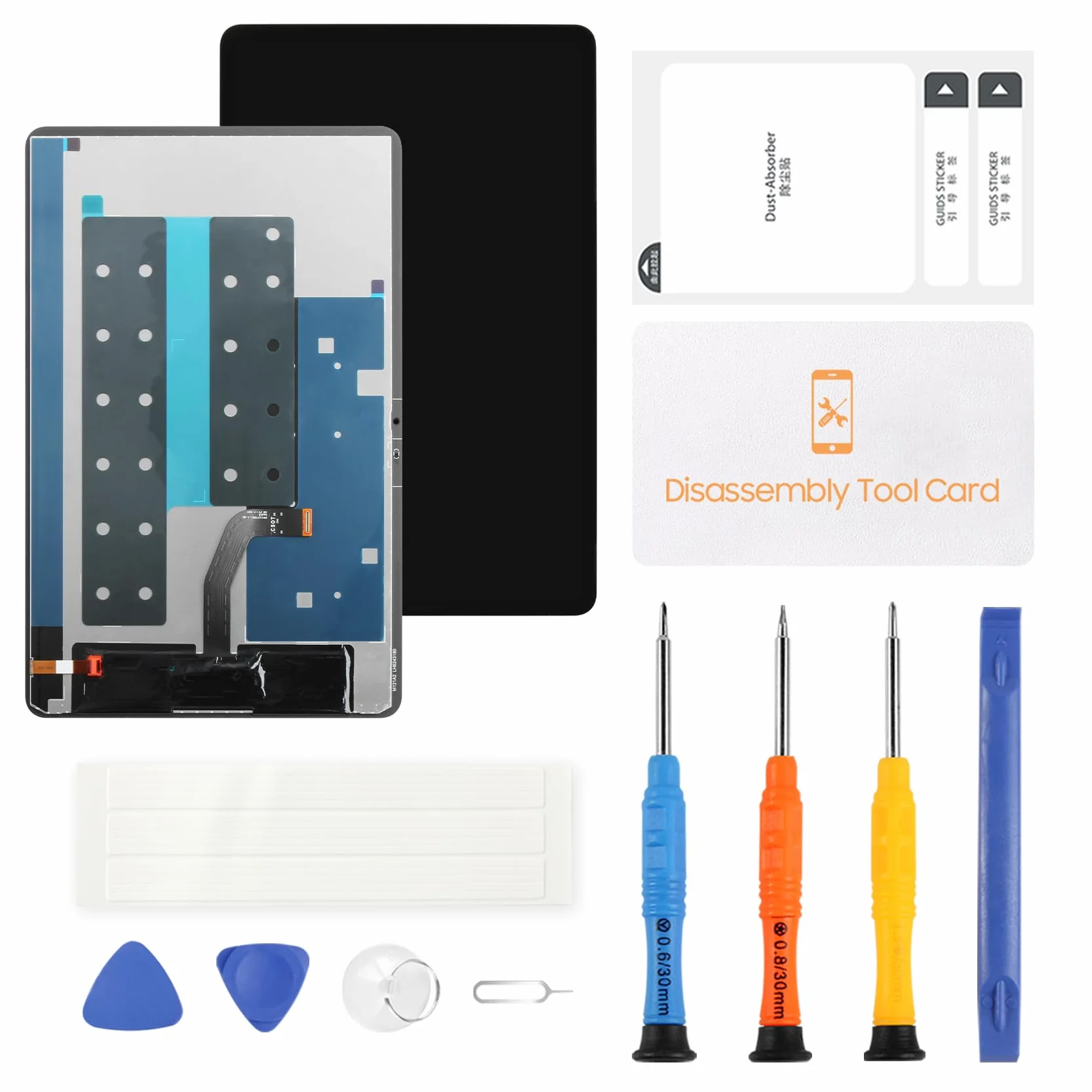 Ekran LCD do Xiaomi Redmi Pad Pro 12.1 2405CRPFDC zamiennik ekranu dla Xiaomi Redmi Pad Pro 12,1 cala wyświetlacz LCD ekran dotykowy digitizer montaż części naprawcze z narzędziami (czarny)