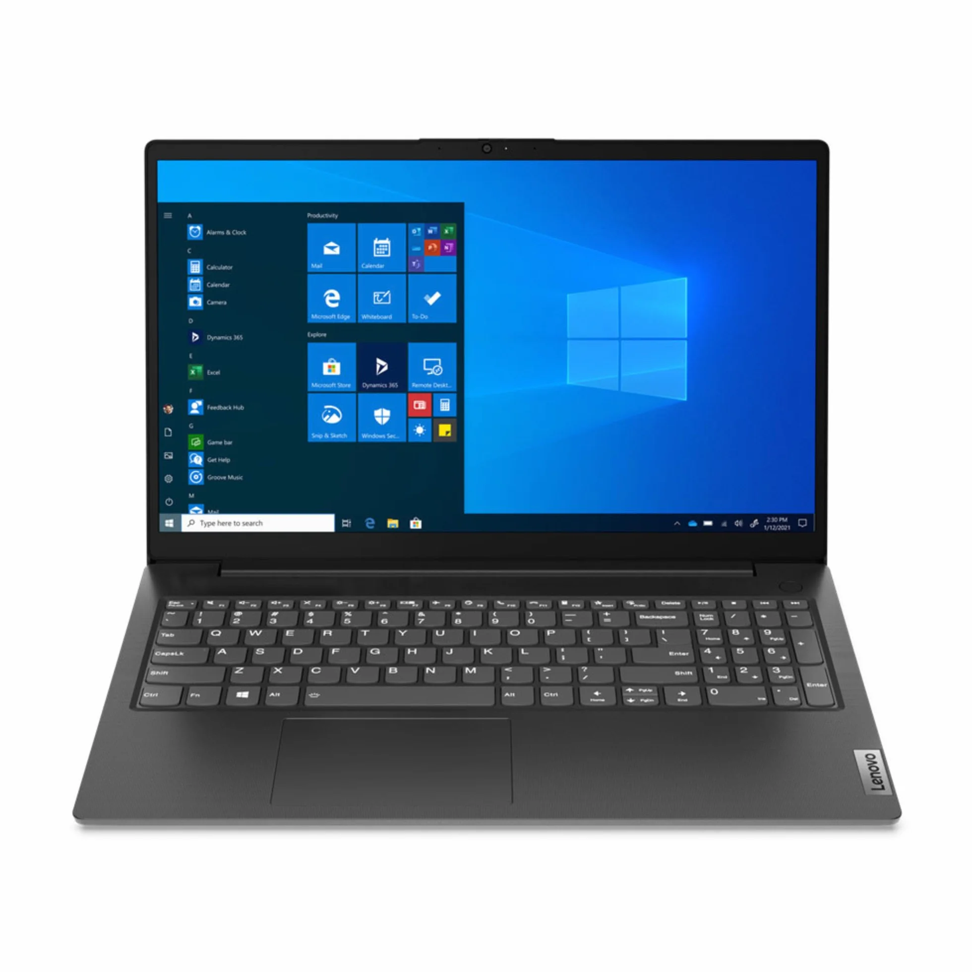 Lenovo V15 Intel i3-1215U DDR4-SDRAM Notebook 39,6 cm (15.6") Full HD 8 GB 256 GB SSD Wi-Fi 5 (802.11ac) Windows 11 Pro Czarny