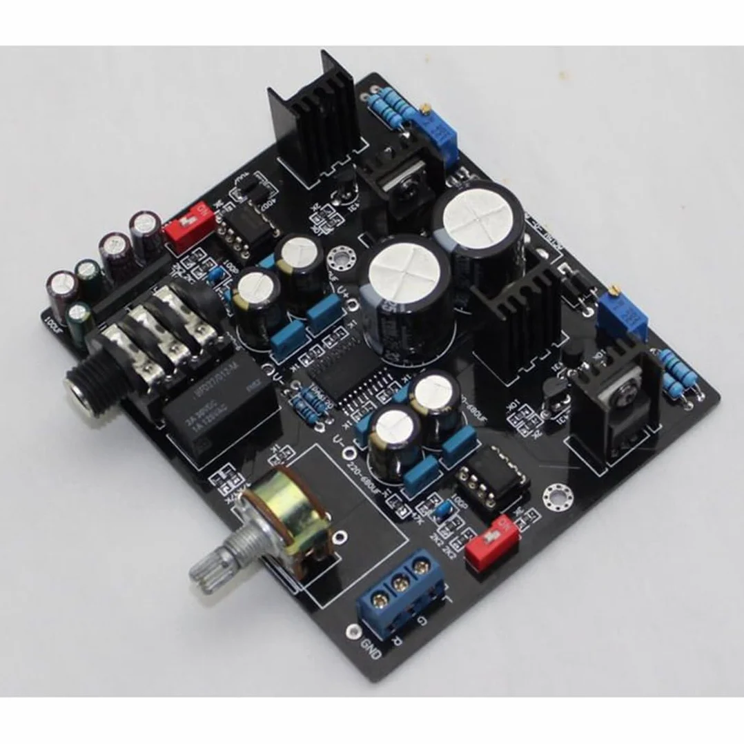 ALPS Tuning Board TPA6120A płyta wzmacniacza AC15V-0-15V przy użyciu NE5534 podwójny OP-AMP Hi-Fi przedwzmacniacz słuchawkowy DIY moduł audio