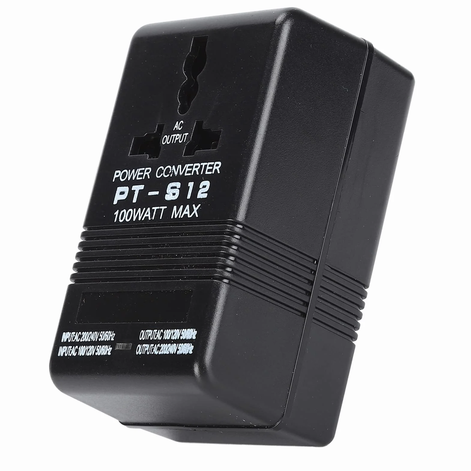 SIXRUN Konwerter Napięcia 100 W, Zasilacz Step Up Down dla 100-120 V do 220-240 V