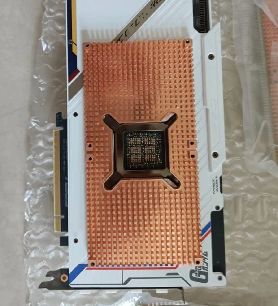 Radiator z czystej miedzi, pomocniczy grzejnik górniczy, pomocniczy grzejnik karty graficznej, chłodzenie pamięci wideo, odpowiedni do RTX3090 3080, można zainstalować wentylator