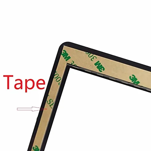 Generic 10,1-calowy panel dotykowy szkło digitizer do PEAQ PET 10181-F464E, czarny