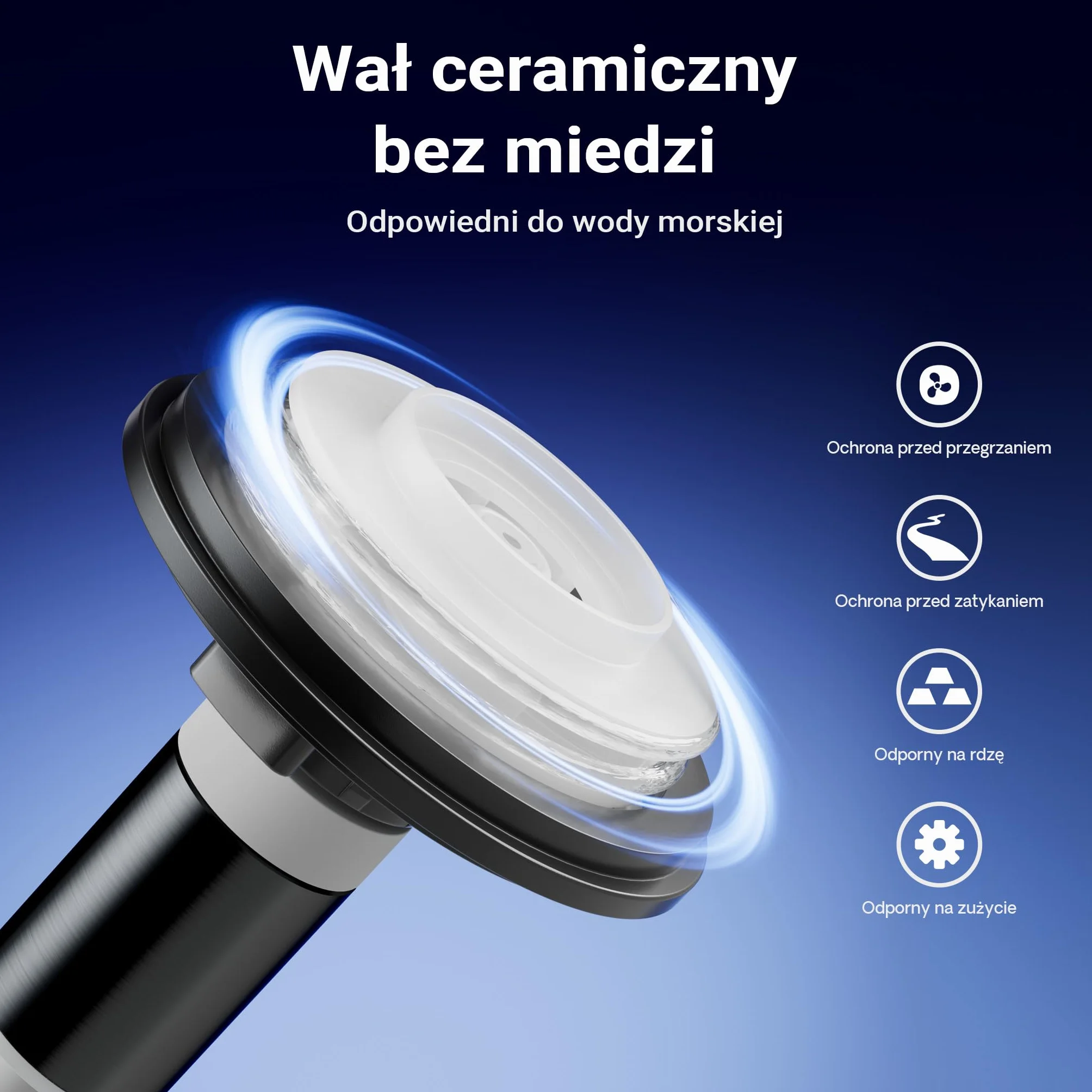 SunSun Pompa basenowa 10000 l/h, 80 W, efektywna pompa filtrująca i cyrkulacyjna do basenu, energooszczędna pompa wodna CPP-10000