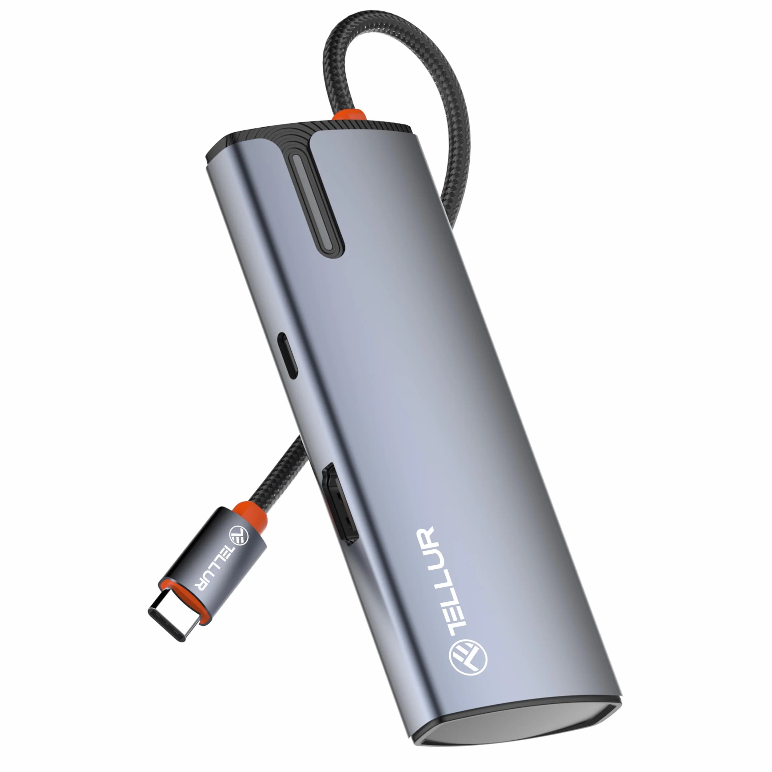 Tellur Hub USB-C, PD 3.0 100 W, HDMI, 3X USB 3.0