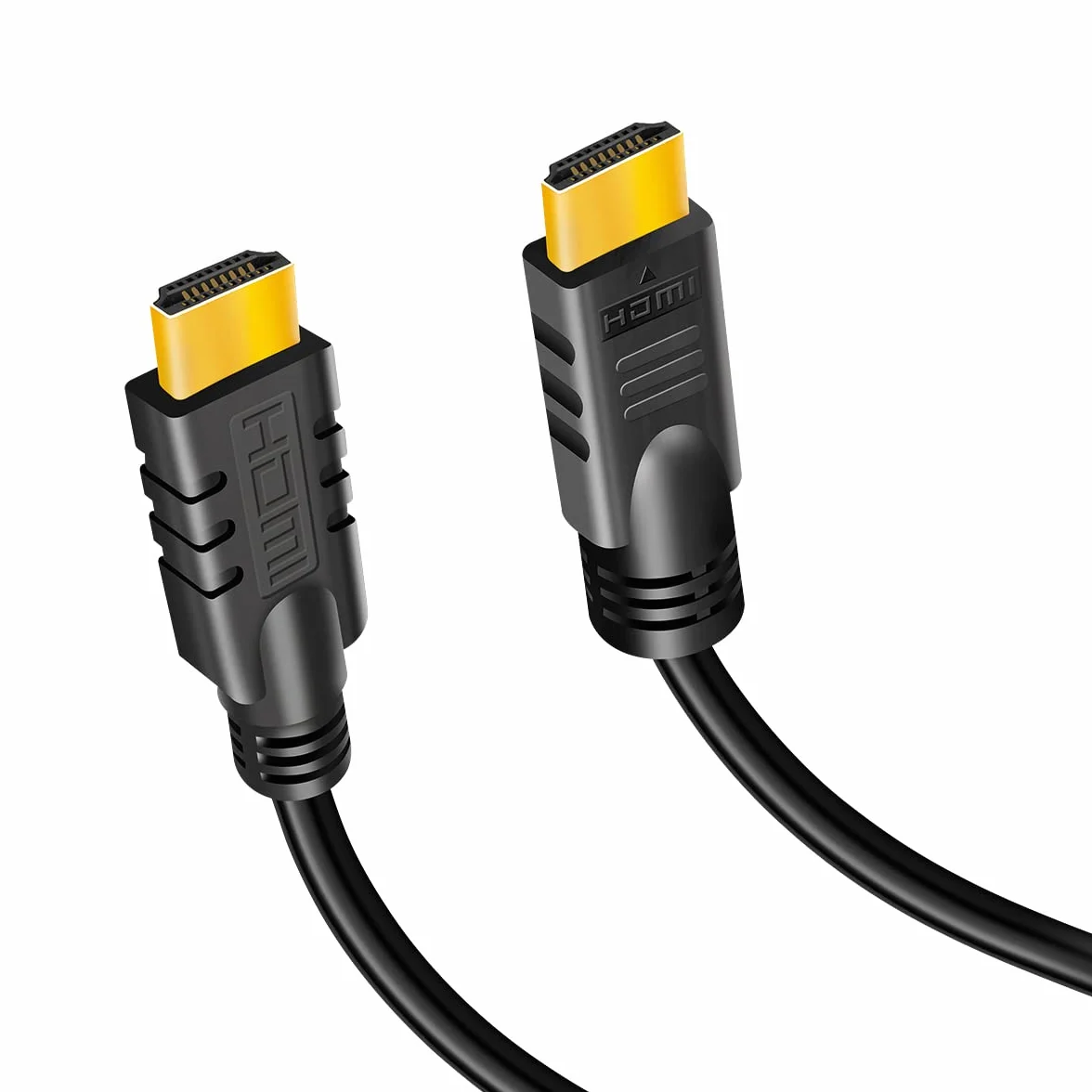 LogiLink CHA0030 aktywny HDMI High Speed z kablem przyłączeniowym Ethernet dla jakości Ultra HD na telewizorze (4K x 2K) długość: 30m czarny