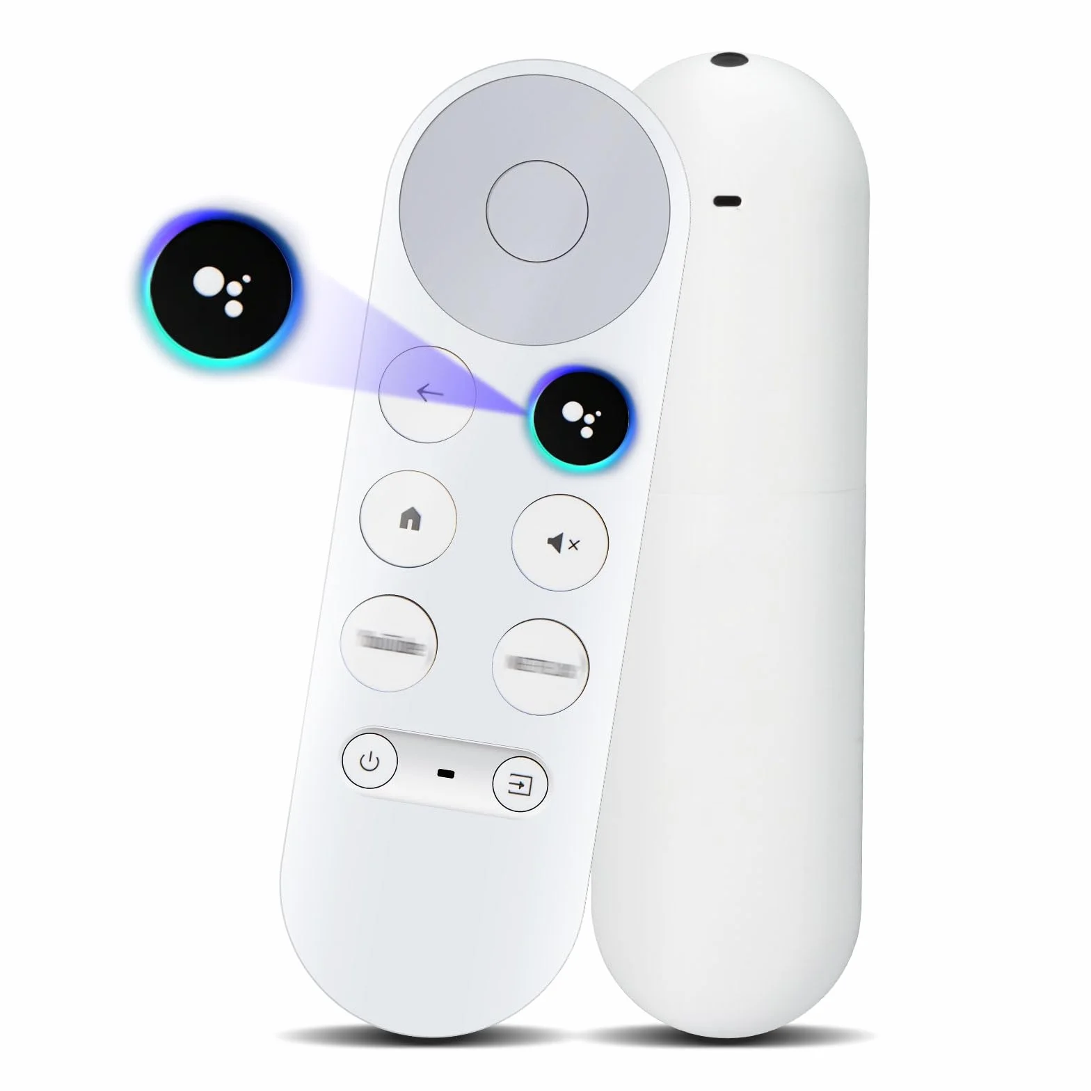 G9N9N zamiennik pilota do Google Chromecast TV 4K Snow Bluetooth, pilot głosowy, kompatybilny z Google GA01409-US, GA01919-US, GA01920-US, GA01923-US, GA02463-US, GA02464-US