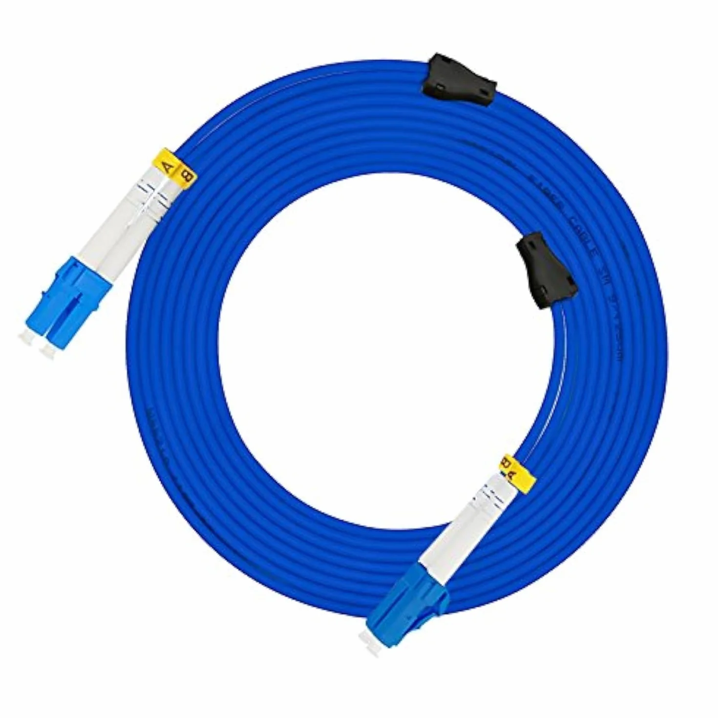 50M LC do LC wewnętrzny opancerzony duplex 9/125 SMF kabel optyczny zworka optyczny kabel krosowy pojedynczy 50 metrów LC-LC