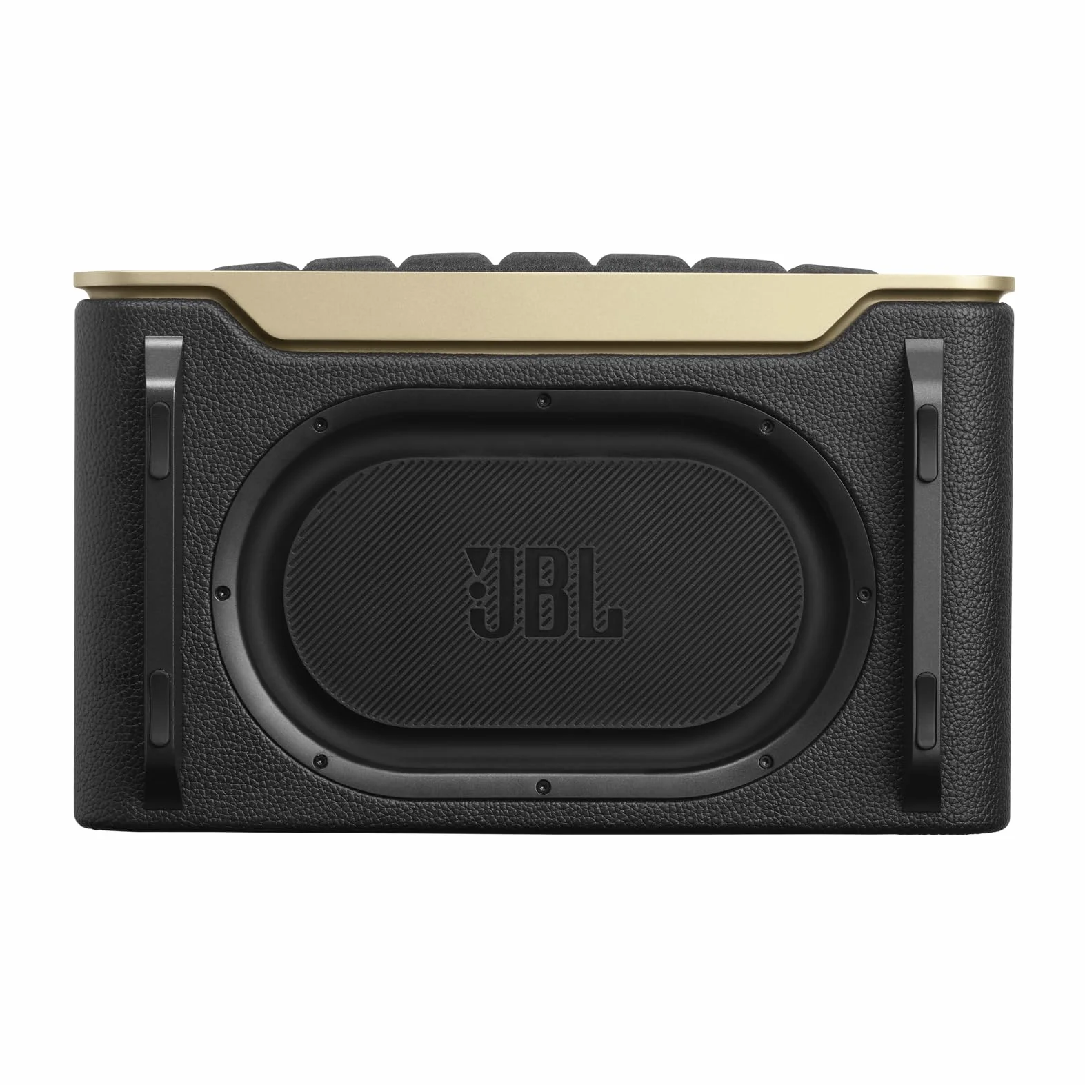JBL Authentics 200, Inteligentny Głośnik Domowy z Wi-Fi, Bluetooth, Dźwiękiem Stereo i Mocnym Basem, Kompatybilny z Alexa i Google Home, w Stylu Retro
