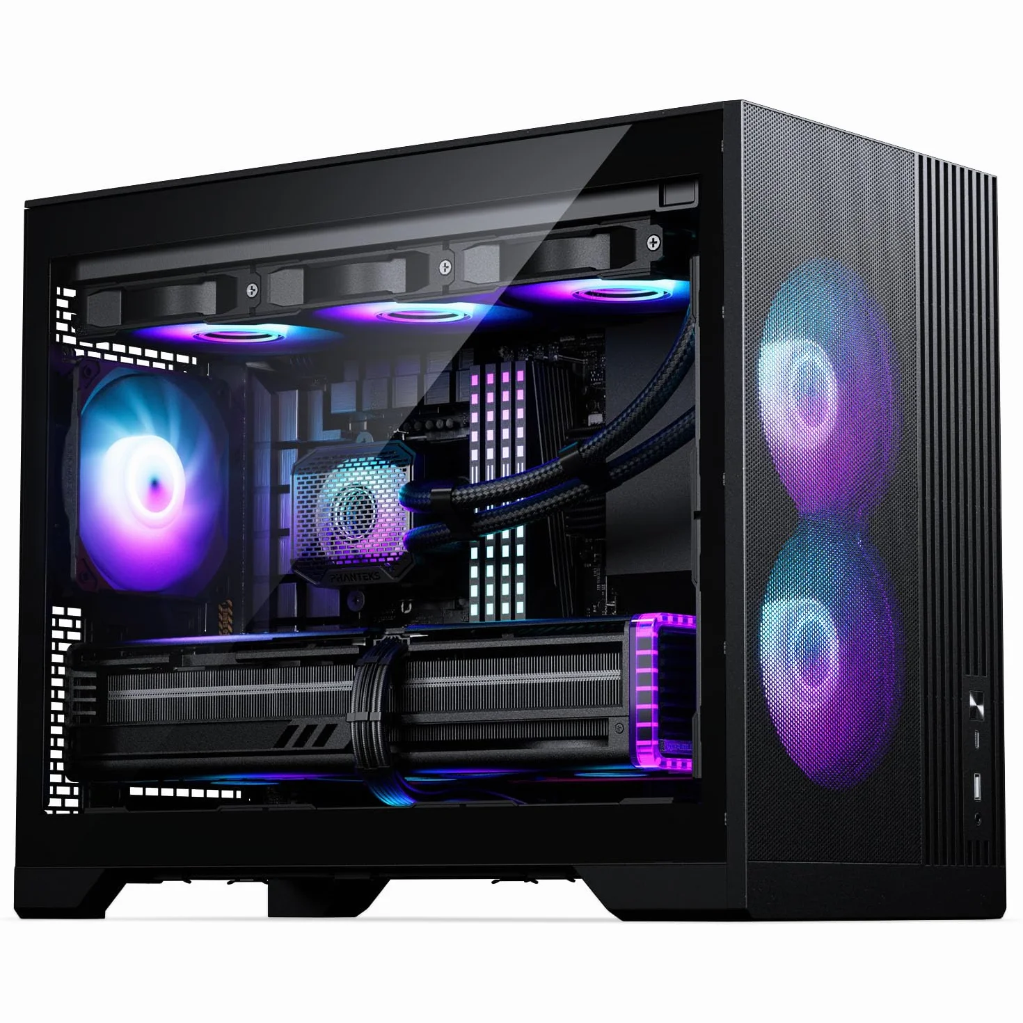 Phanteks XT M3 RGB Micro Tower Nero (PHANTEKS XT M3 Micro-ATX Case - Black)