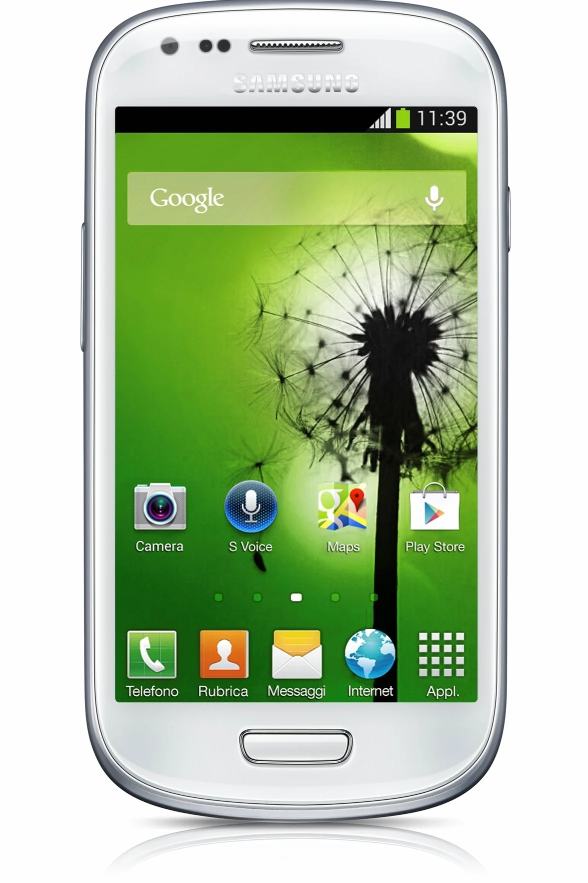 Samsung Galaxy S3 mini (GT-I8200) smartfon z ekranem dotykowym o przekątnej 4 cali (10,2 cm), pamięcią 8 GB, Android 4.2, biały