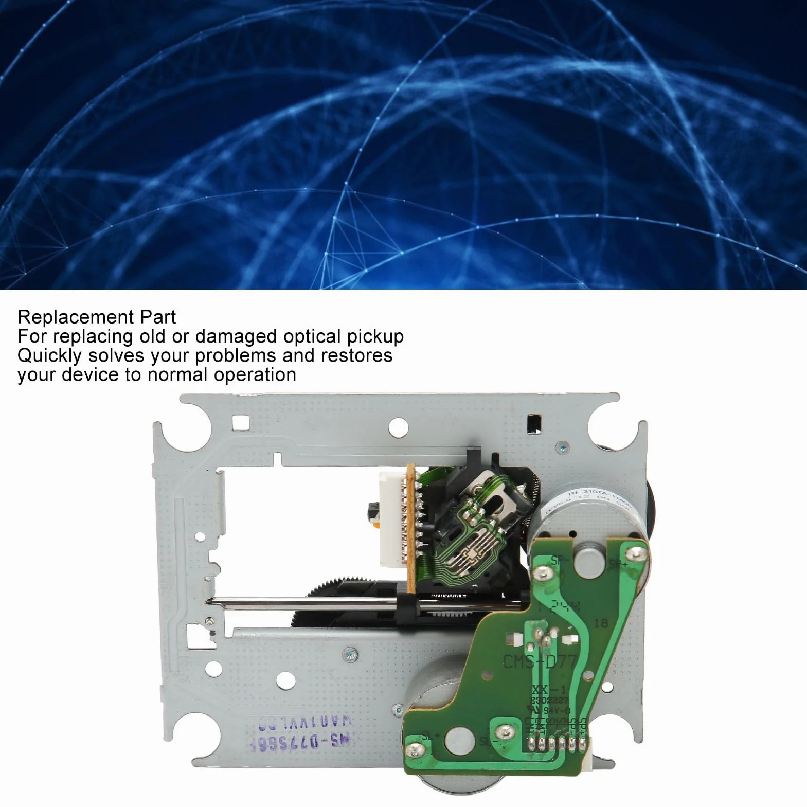 SOH-AD5 Optyczny Przetwornik Optyczny Soczewka Lasera, Wymienny Odtwarzacz CD LD Optyczny Przetwornik Laserowy Obiektyw, Odtwarzacz CD VCD Naprawa Części Zamiennych