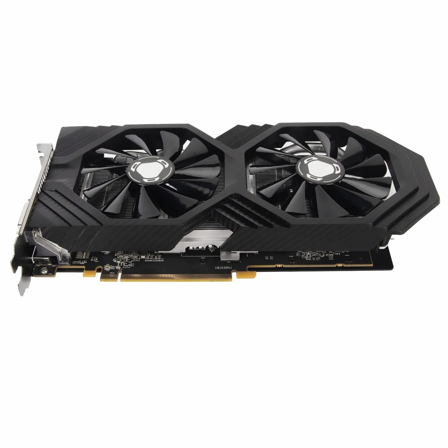 Karta Graficzna do Gier RX590, 8GB GDDR5 256bit Karta Graficzna do Komputera Stacjonarnego, Karta Graficzna do Szybkiego Rozpraszania Ciepła na Komputer Stacjonarny