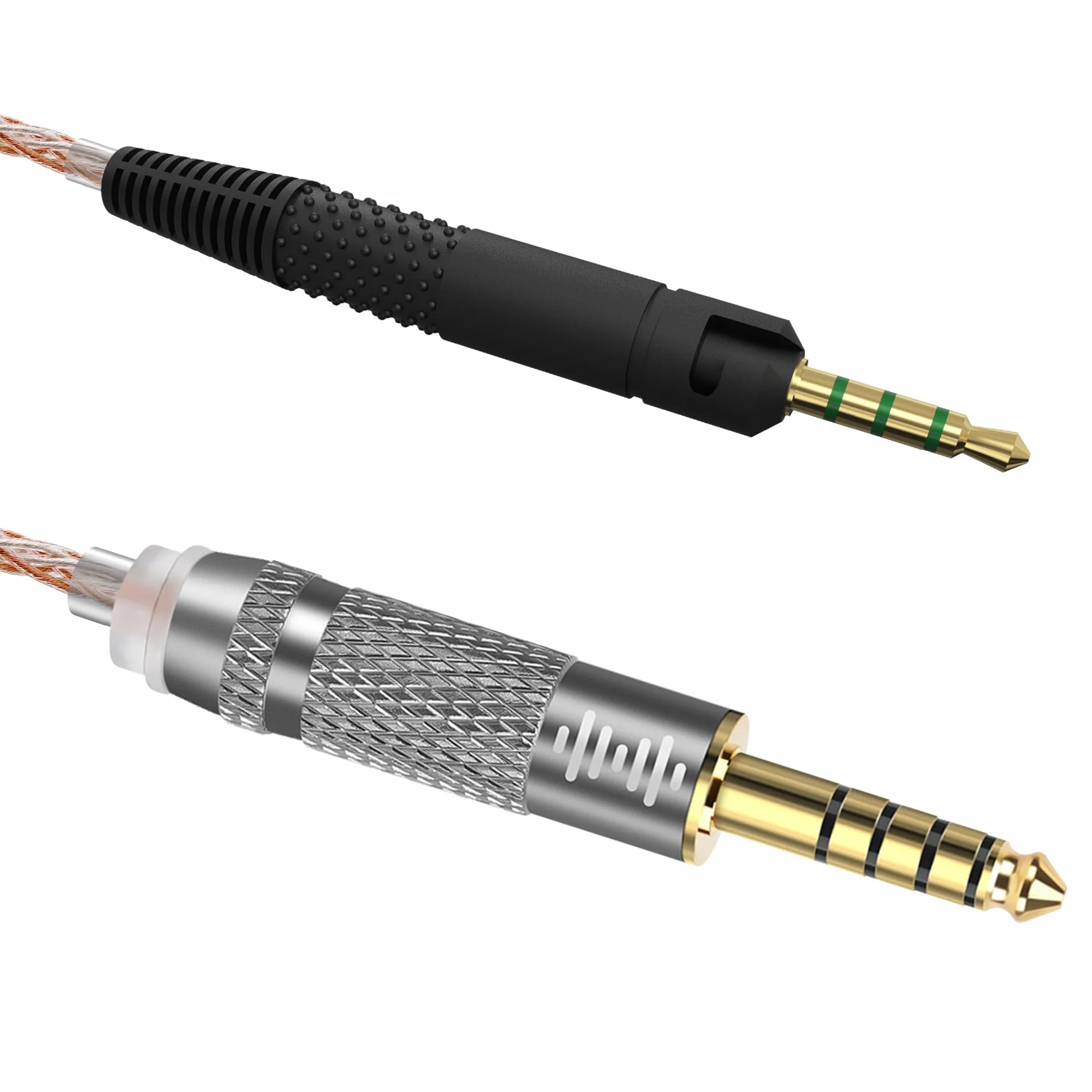 GEEKRIA Apollo Zastępczy kabel audio 4,4 mm, kompatybilny z Sennheiser HD599, HD620S, HD598, HD505, HD550, słuchawki Hi-Res Audiophile HiFi, kabel modernizacyjny (1,2 m)