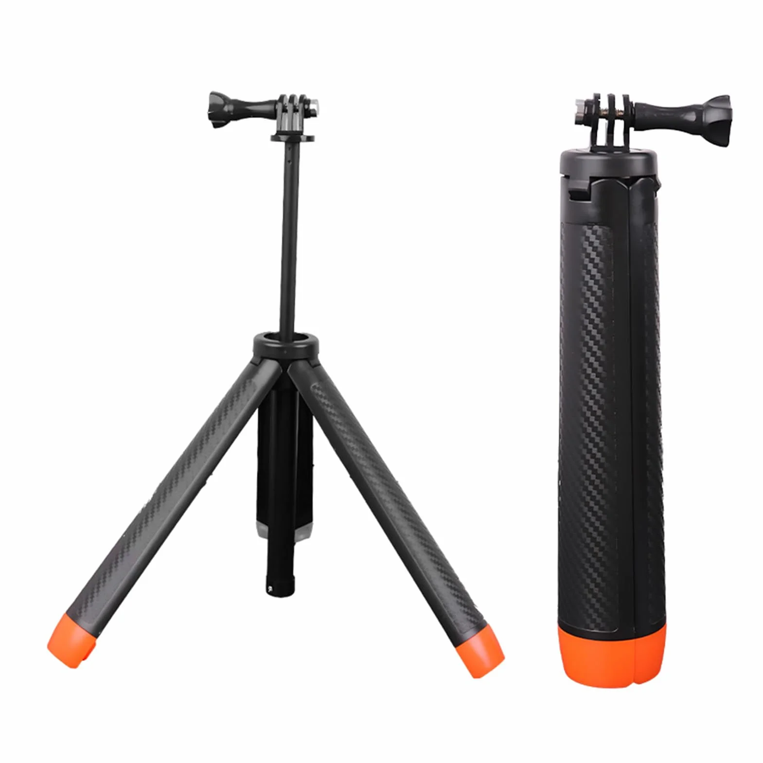 4 w 1 Pływający Statyw do Selfie z Uchwytem na rękę Podwodny Wysuwany Monopod do Action 5 Pro, 4, 3, do X4, X3, Ace Pro 2