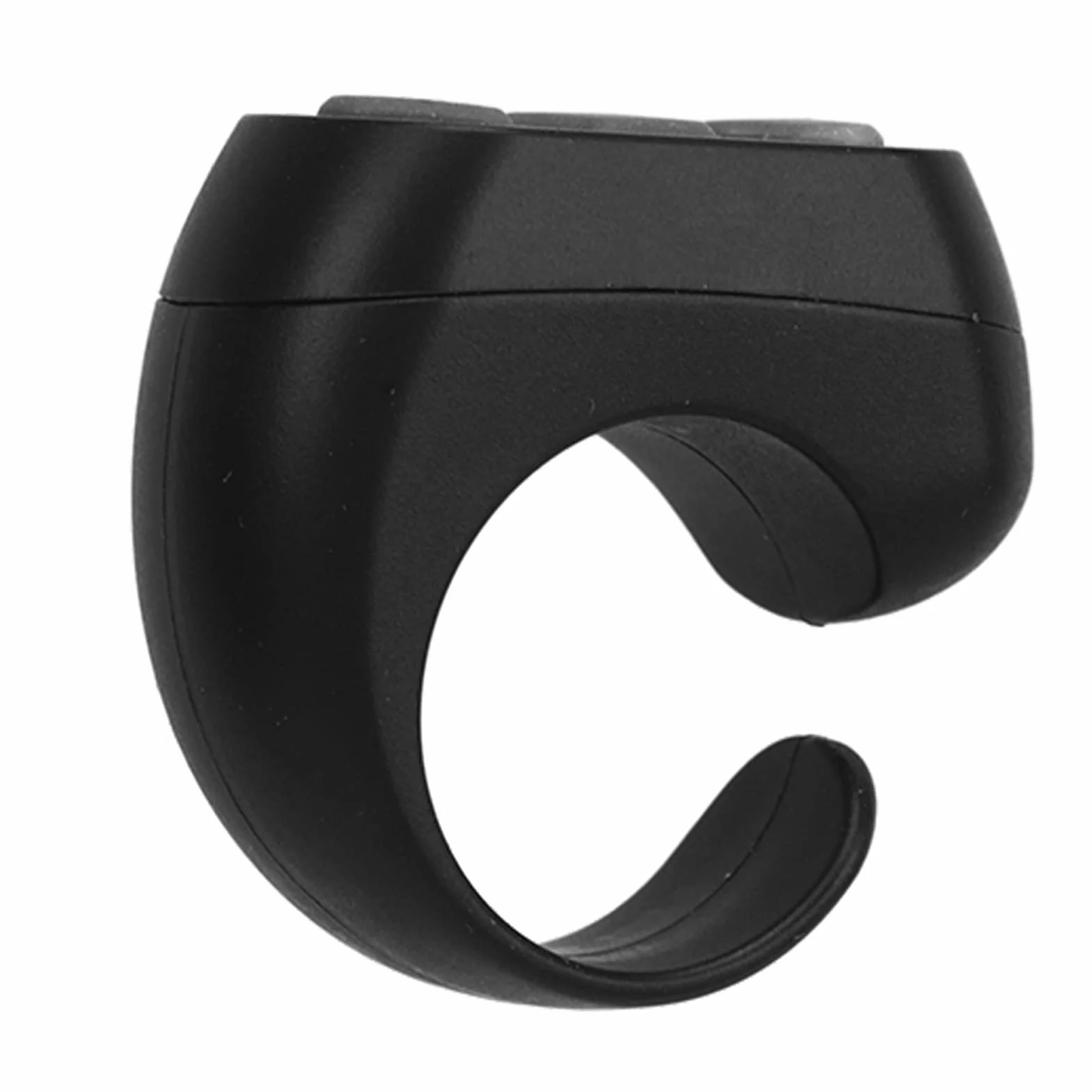 Pilot Zdalnego Sterowania Bluetooth Page Turner, Zdalny Kliker Pierścienia Przewijania dla App Kamera Zdalna Migawka Przycisk Selfie, z IOS, Androidem i Harmony OS (Czarny)
