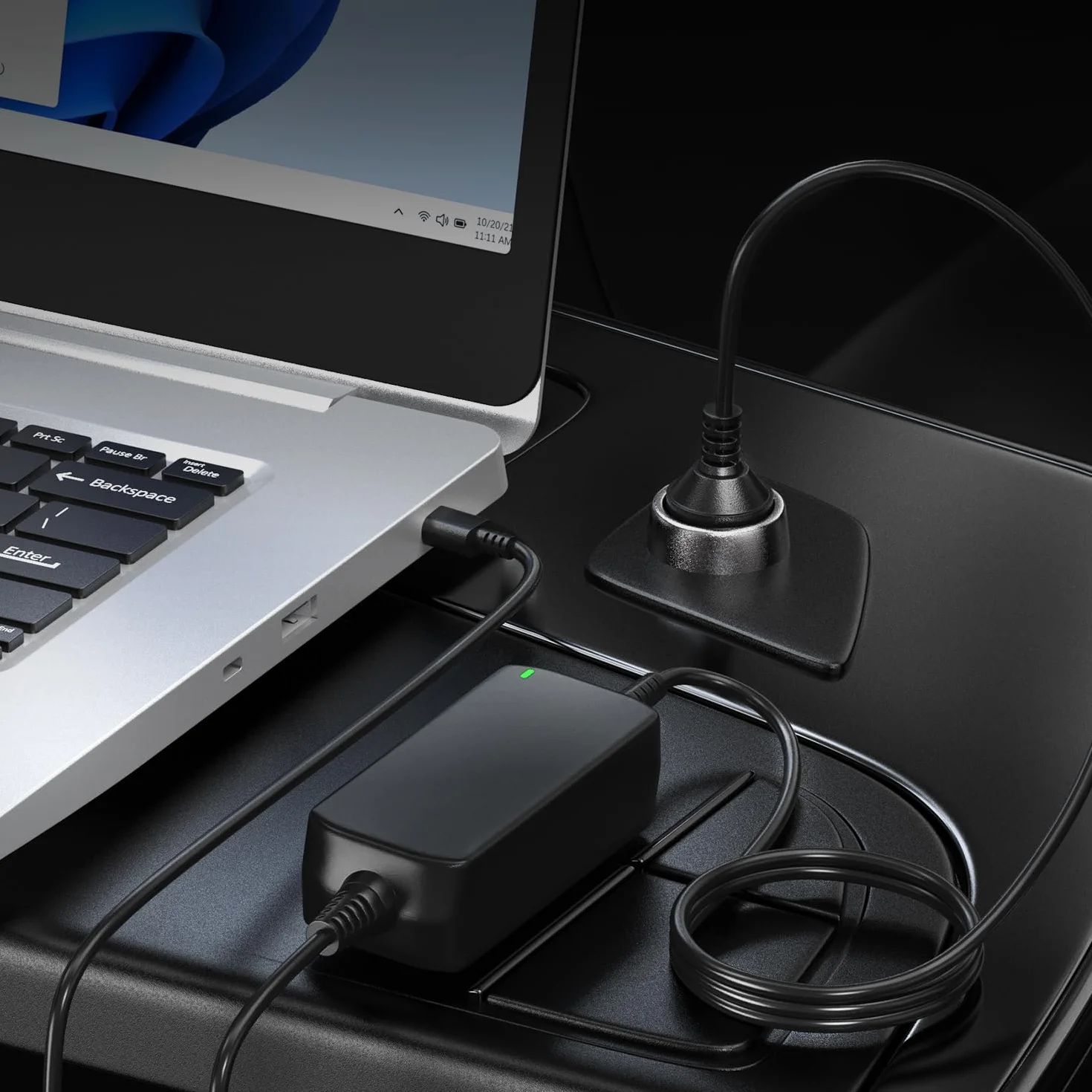 Zolt Ładowarka samochodowa USB C, 100 W, adapter 12-24 V DC do Lenovo Thinkpad HP Spectre Dell XPS Acer Asus Chromebook Samsung Macbook Pro Air Huawei Matebook