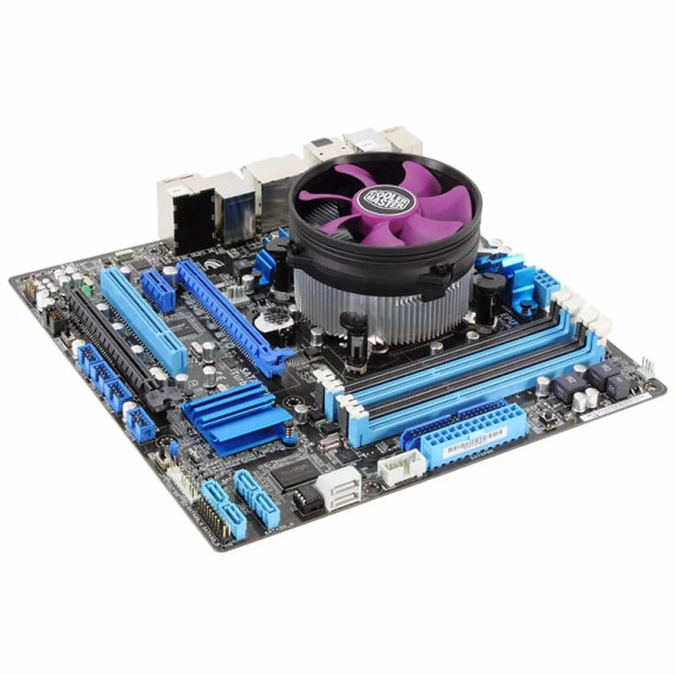Cooler Master X Dream i117 Chłodnica Powietrzna CPU - Niskoprofilowa Konstrukcja 60.4mm, Wentylator 95mm o Niskim Poziomie Hałasu (19 dBA, 1800 RPM), Montaż na Zatrzask - Kompatybilna z Intel LGA 1200